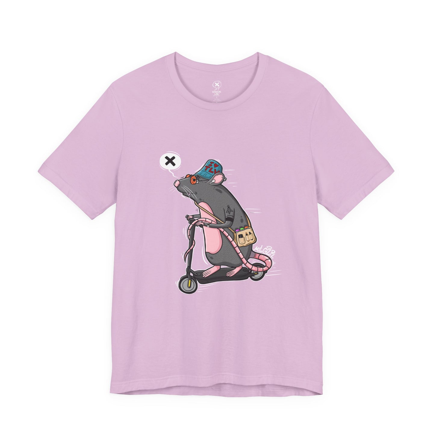 TLV Street Rat | Unisex Shirt | Streetwear | Cartoon Graphic Tee | Funny Gift