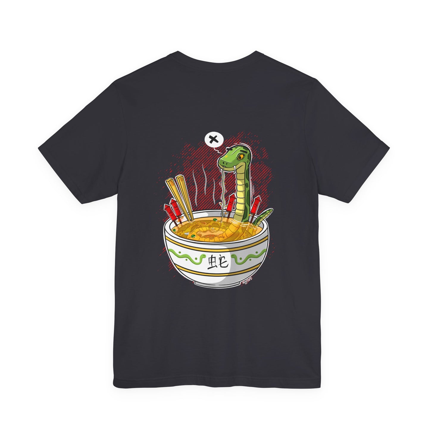 Ramen Snake | Unisex Shirt | Streetwear | Cartoon Graphic Tee | Funny Gift