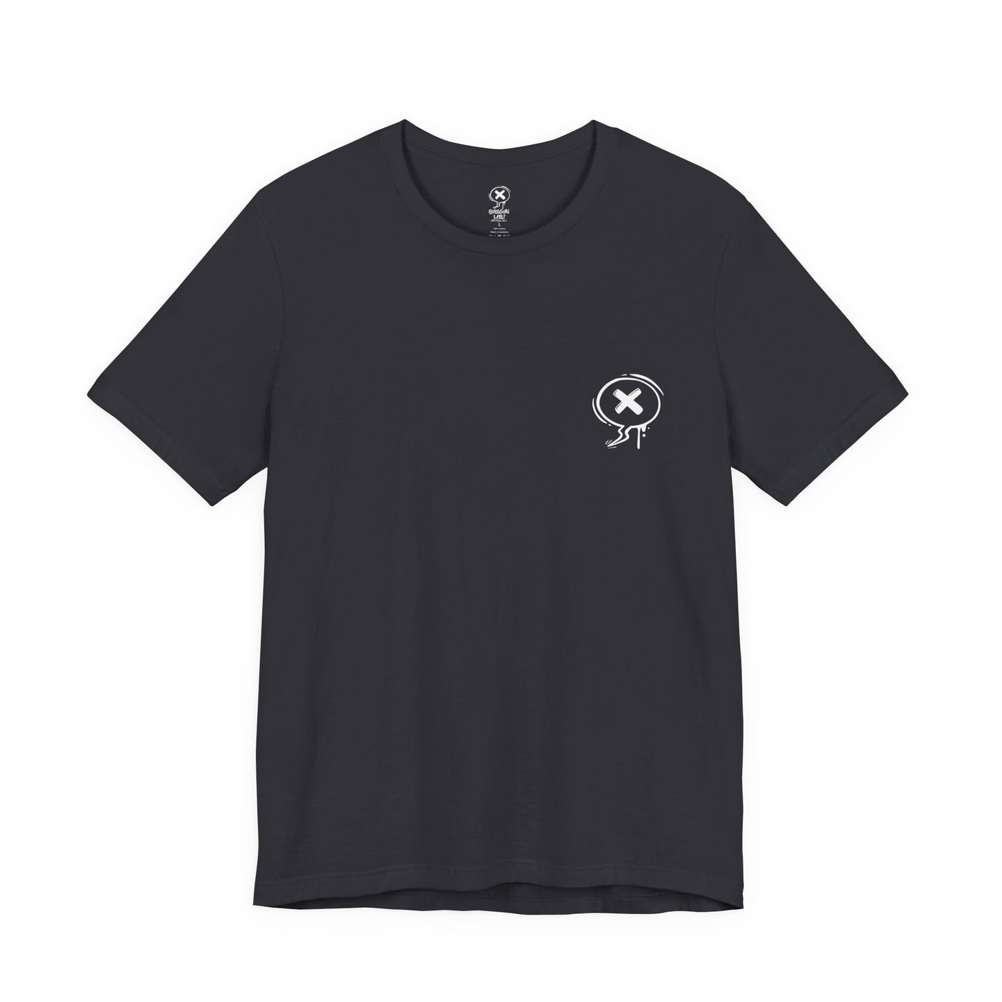 Skate or Drip | back print shirt | funny cartoon tee | unisex streetwear | weird graphic T-shirt