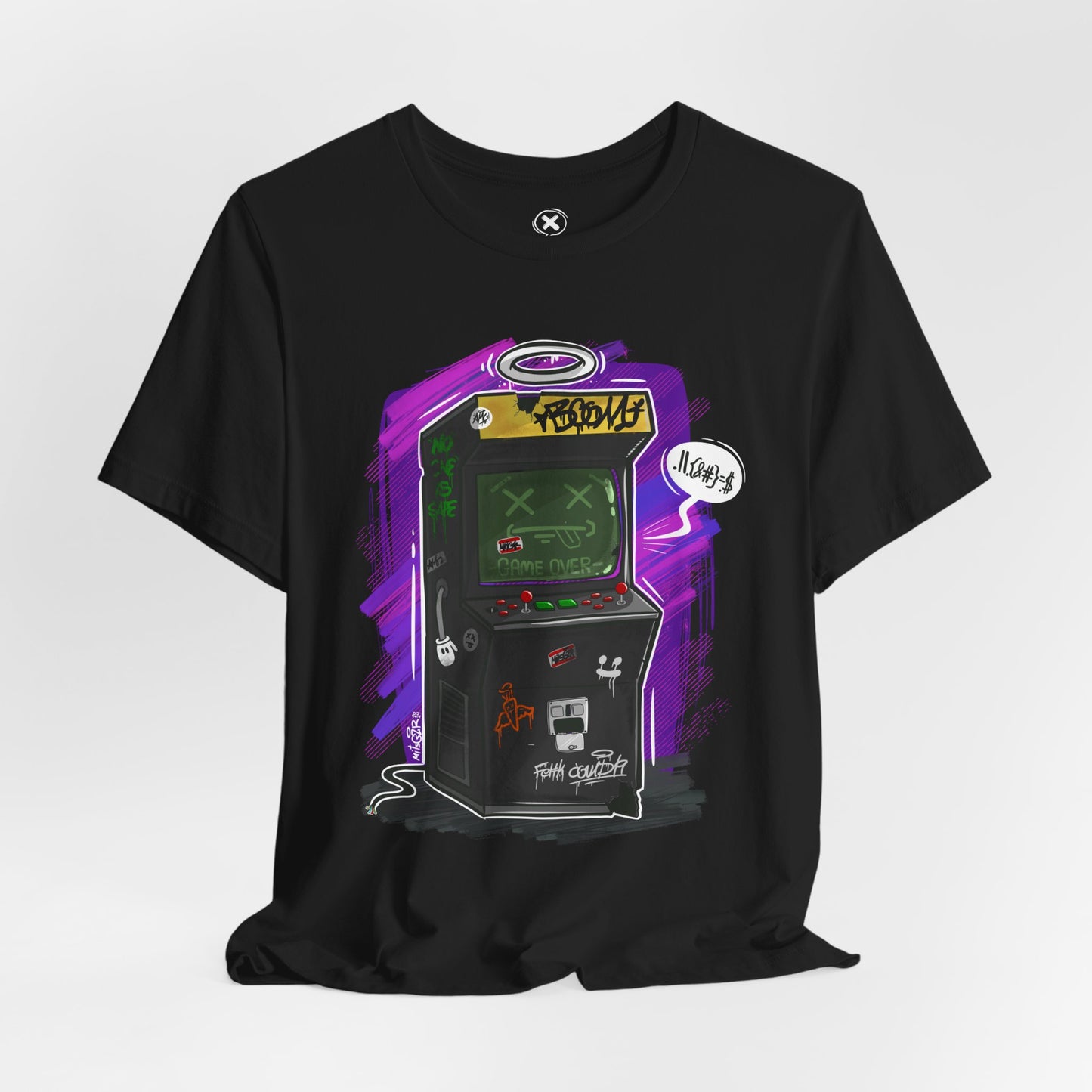 rcade Machine | Unisex Shirt | Streetwear | Cartoon Graphic Tee | Funny Gift