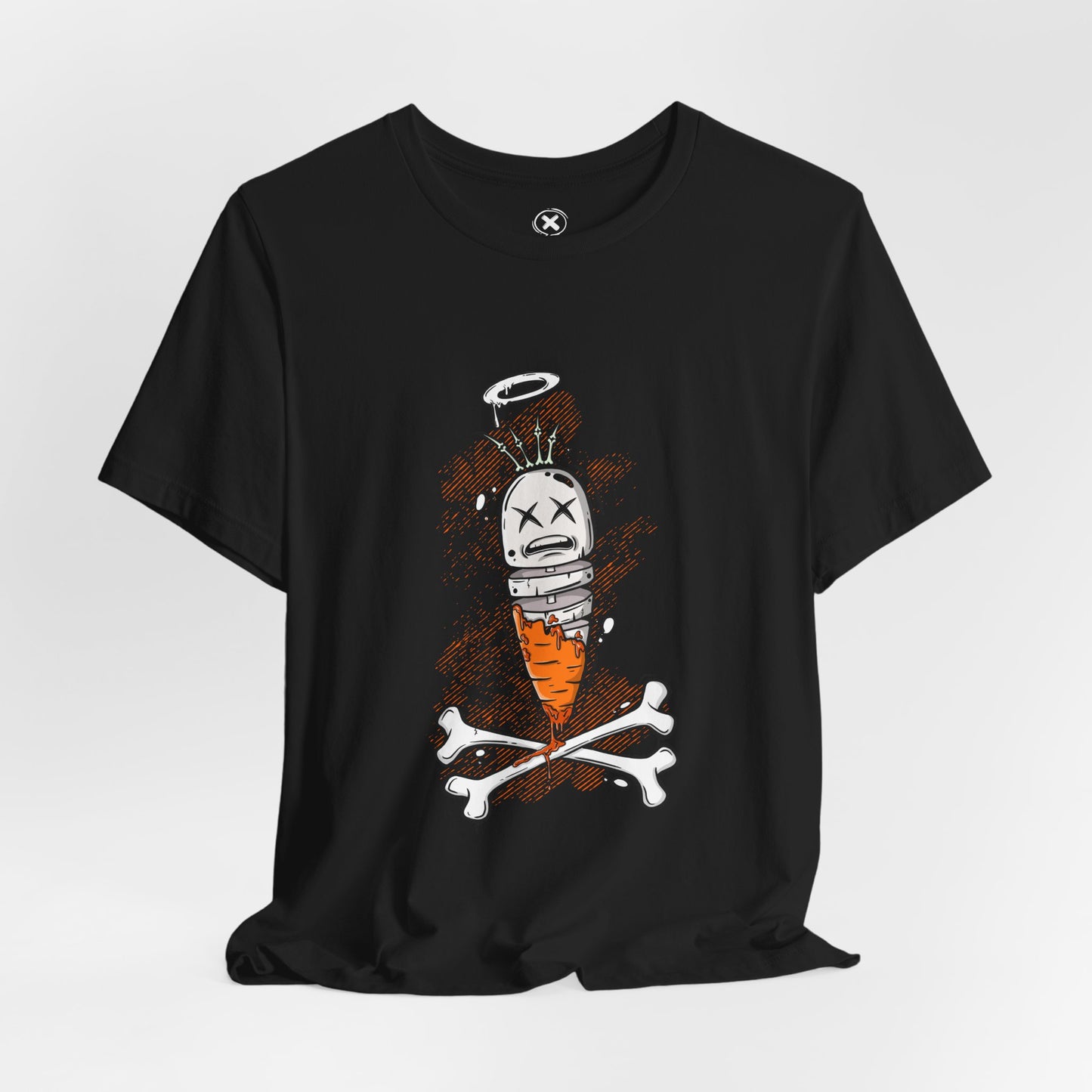 Skeleton Carrot | Unisex Shirt | Streetwear | Cartoon Graphic Tee | Funny Gift