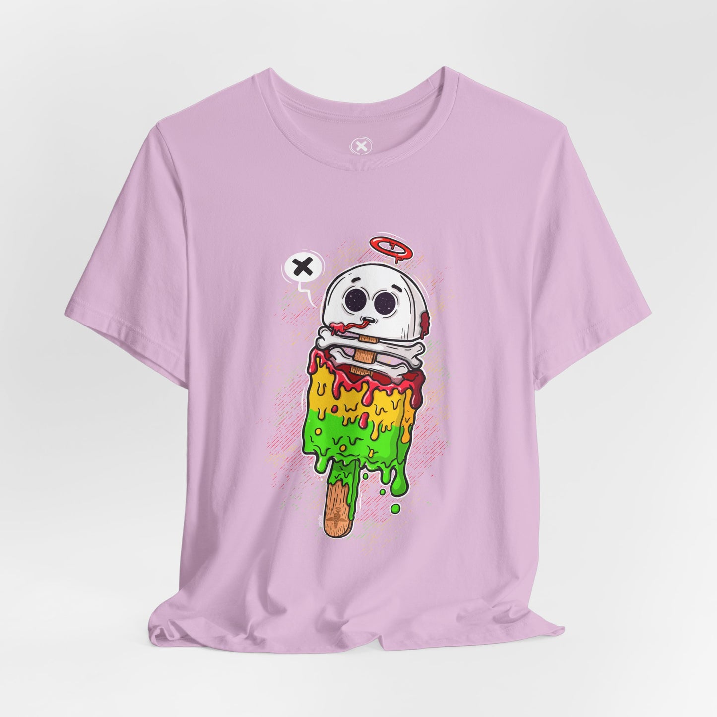 Melting Skull Popsicle | Unisex Shirt | Streetwear | Cartoon Graphic Tee | Funny Gift