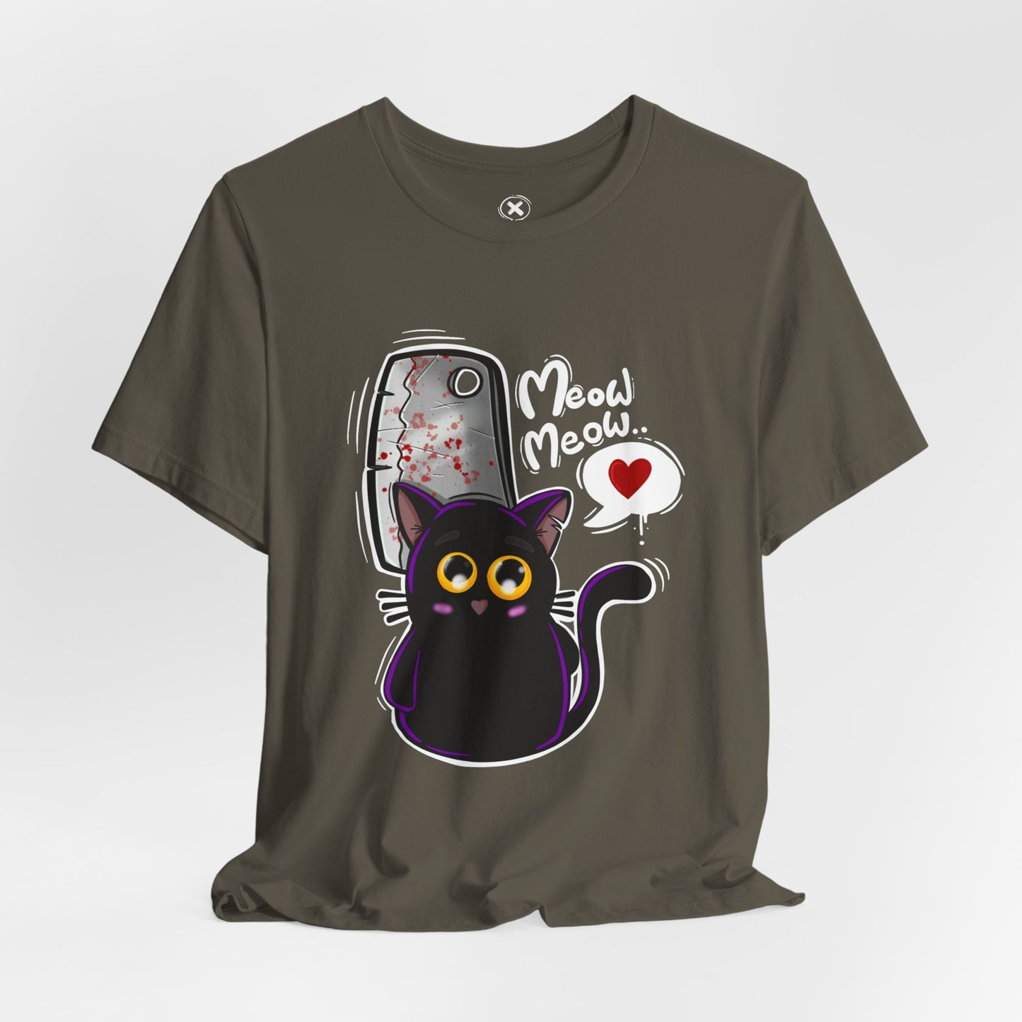 Killer Cute Cat | Unisex Shirt | Streetwear | Cartoon Graphic Tee | Funny Gift