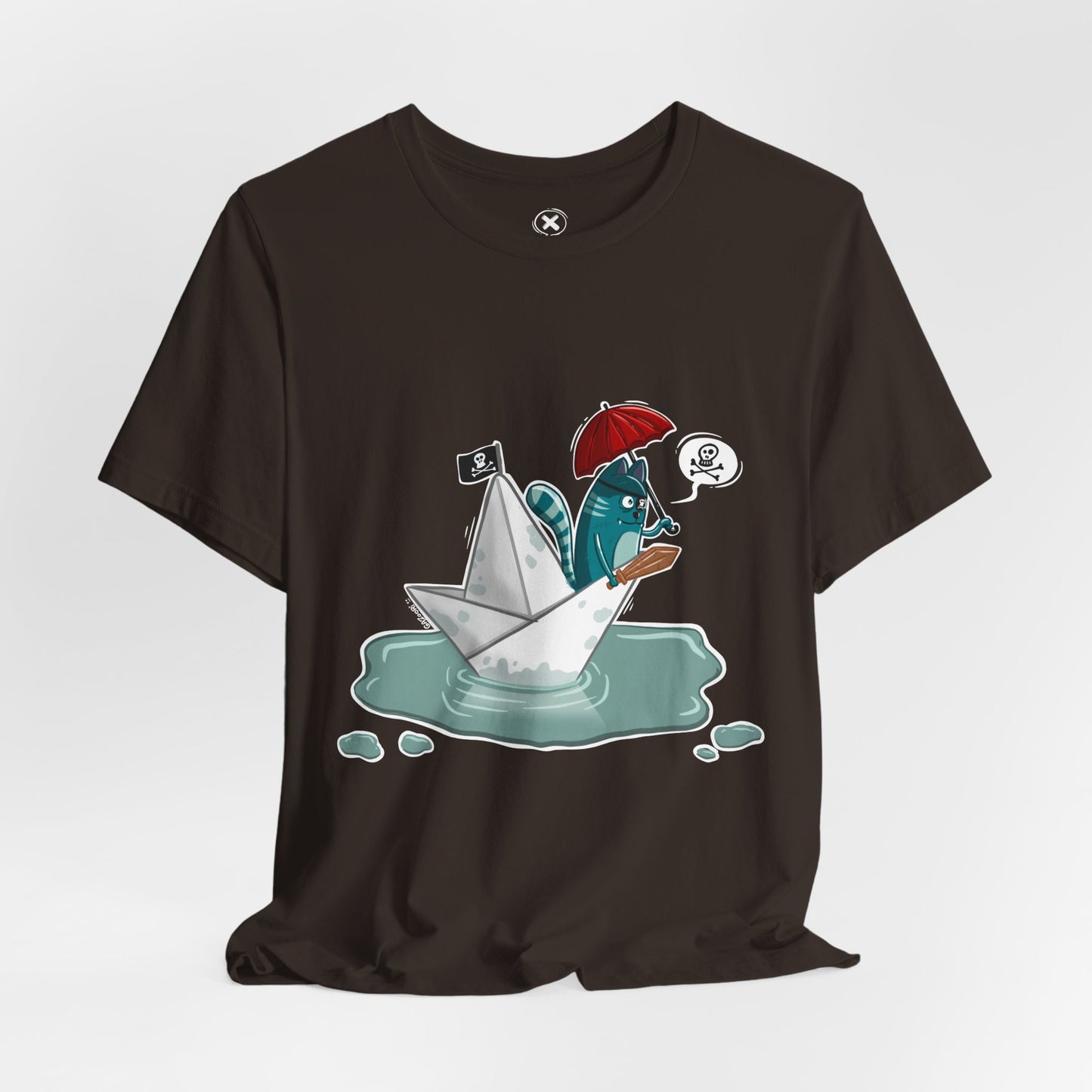 Pirate Cat unisex shirt | Funny Cat Shirt | Cartoon Adventure Tee | Streetwear Style | Gift for Friends