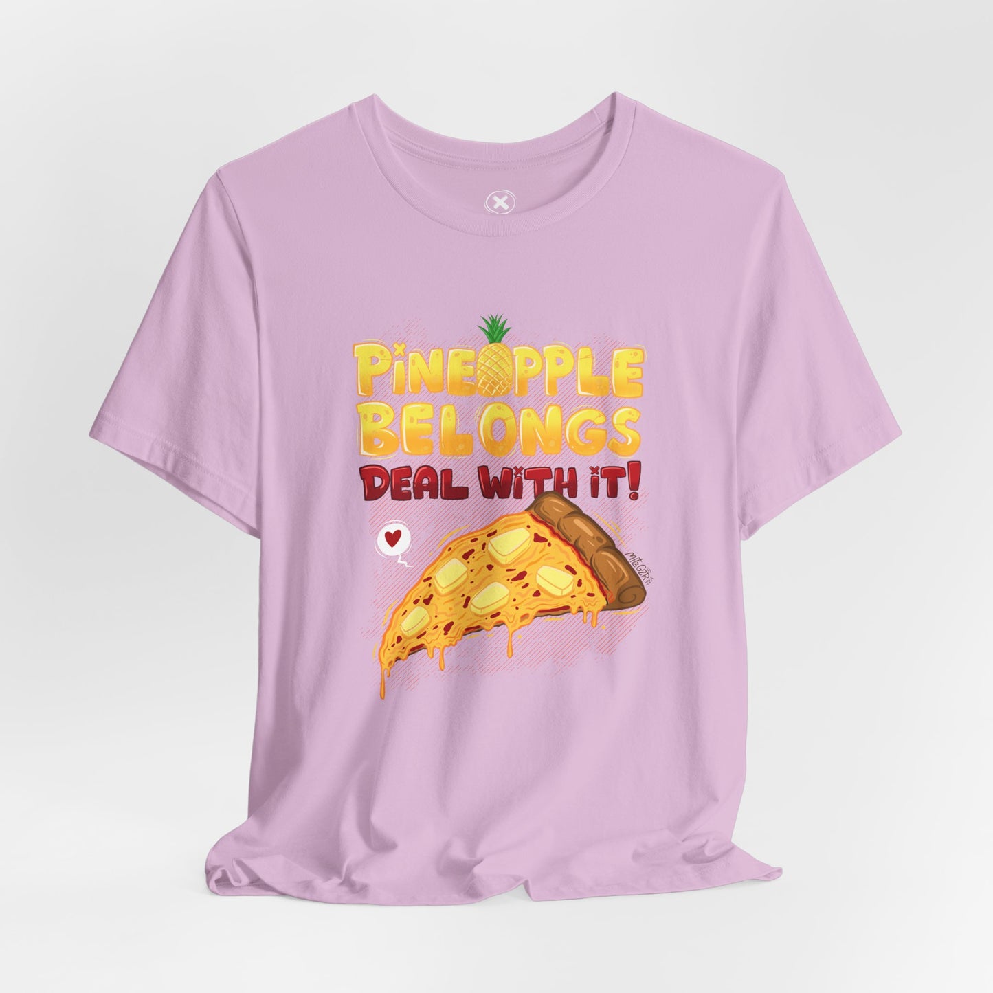 Pineapple Pizza Lovers | Unisex Shirt | Streetwear | Cartoon Graphic Tee | Funny Gift