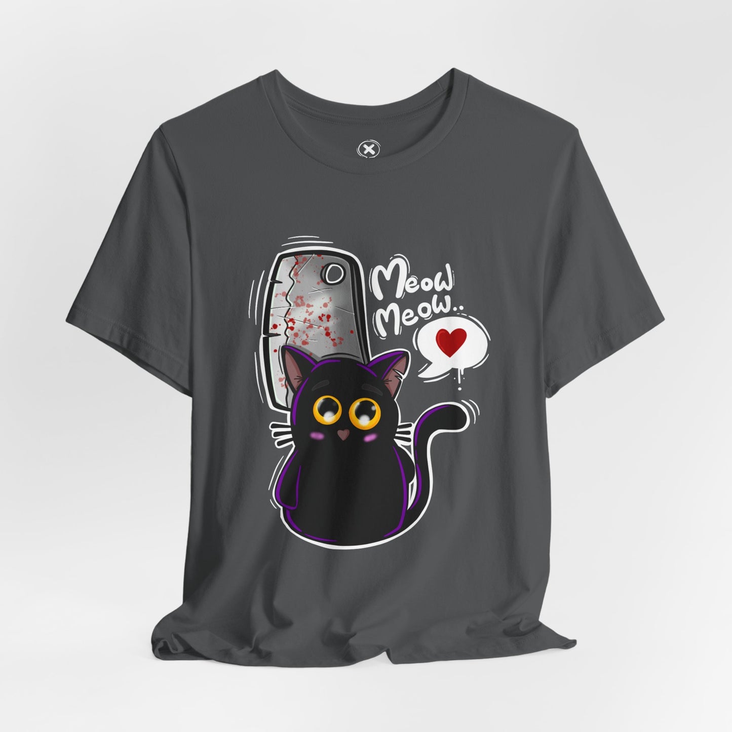 Killer Cute Cat | Unisex Shirt | Streetwear | Cartoon Graphic Tee | Funny Gift