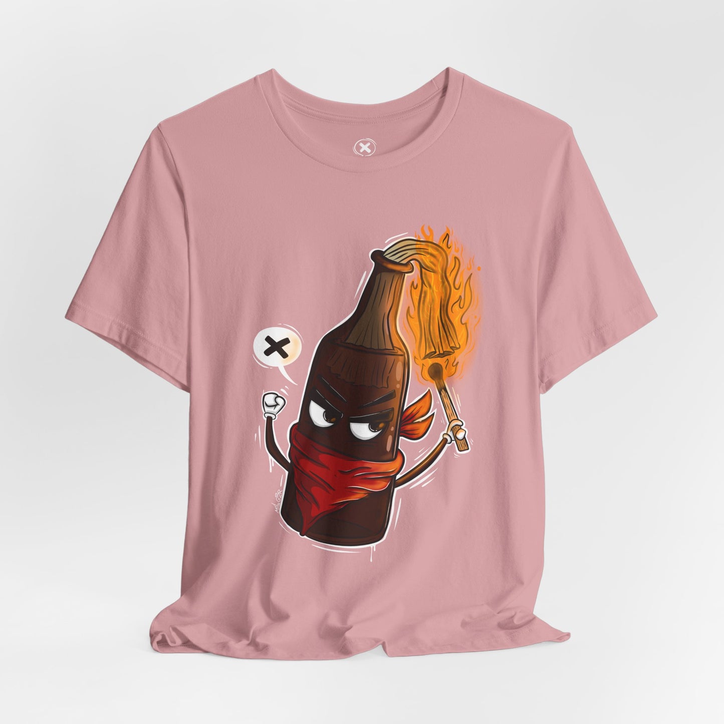 Molotov Spirit | Unisex Shirt | Streetwear | Cartoon Graphic Tee | Funny Gift