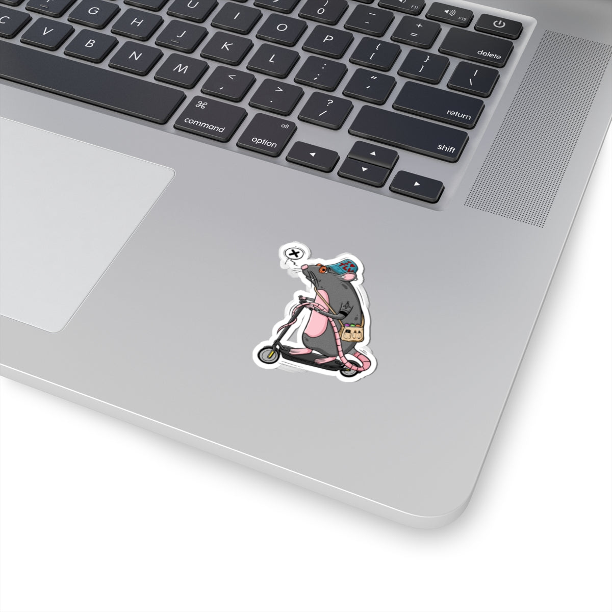 TLV Rat Sticker | Funny Vinyl Sticker | Cartoon Laptop Decal | Street Art Style Accessory