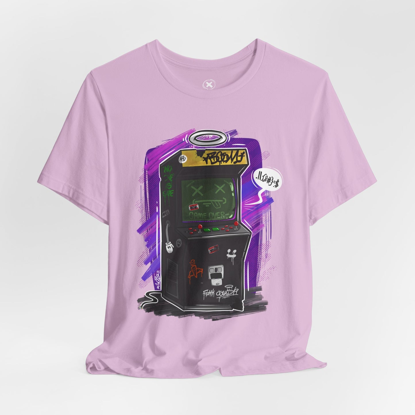 rcade Machine | Unisex Shirt | Streetwear | Cartoon Graphic Tee | Funny Gift
