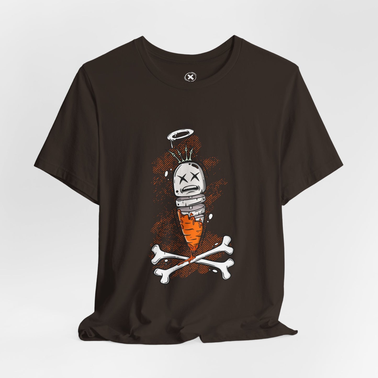 Skeleton Carrot | Unisex Shirt | Streetwear | Cartoon Graphic Tee | Funny Gift