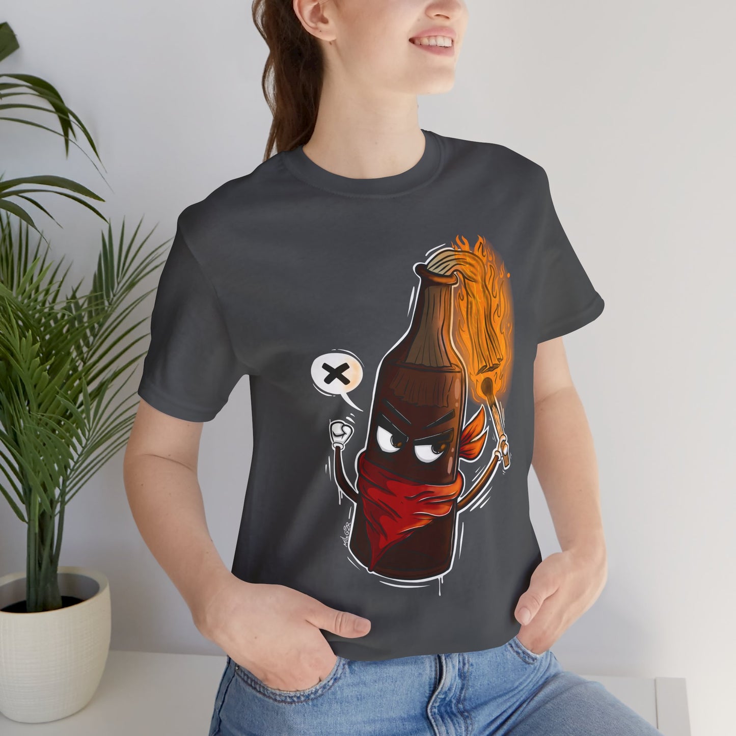 Molotov Mood Tee | Funny Graphic Tee | Streetwear Style | Gift for Friends