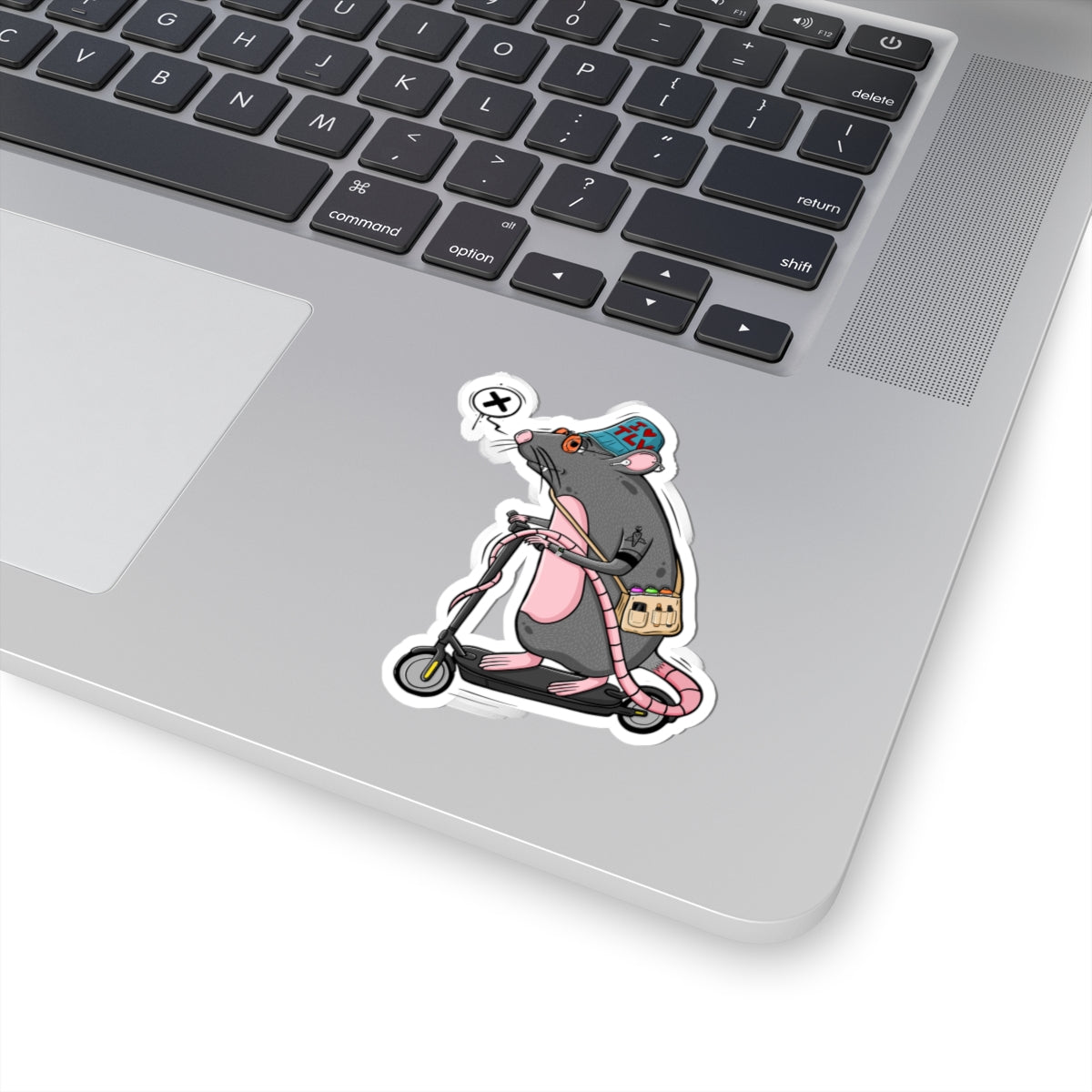 TLV Rat Sticker | Funny Vinyl Sticker | Cartoon Laptop Decal | Street Art Style Accessory