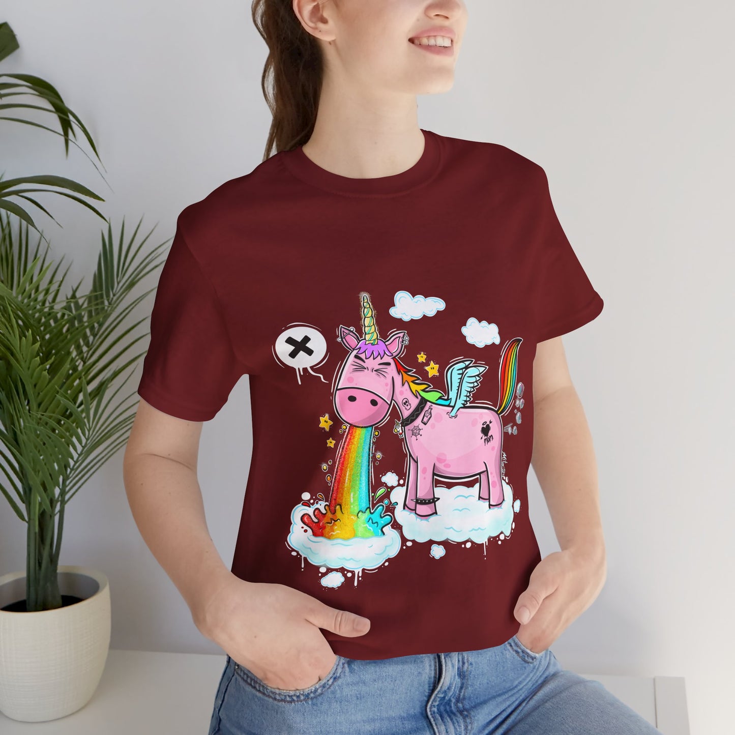 Magical Meltdown | Cartoon Unicorn Tee | Streetwear Style | Gift for Friends
