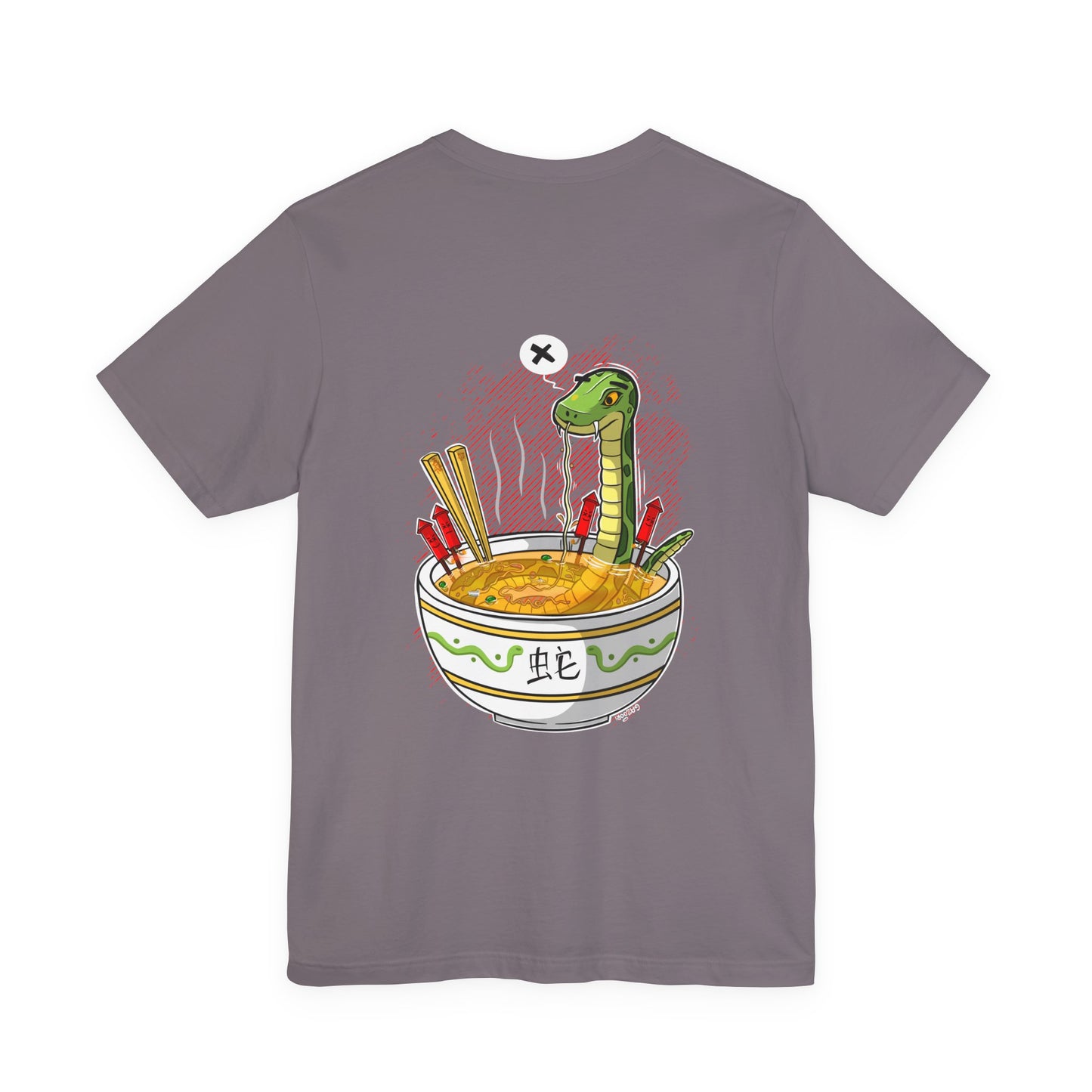 Ramen Snake | Unisex Shirt | Streetwear | Cartoon Graphic Tee | Funny Gift