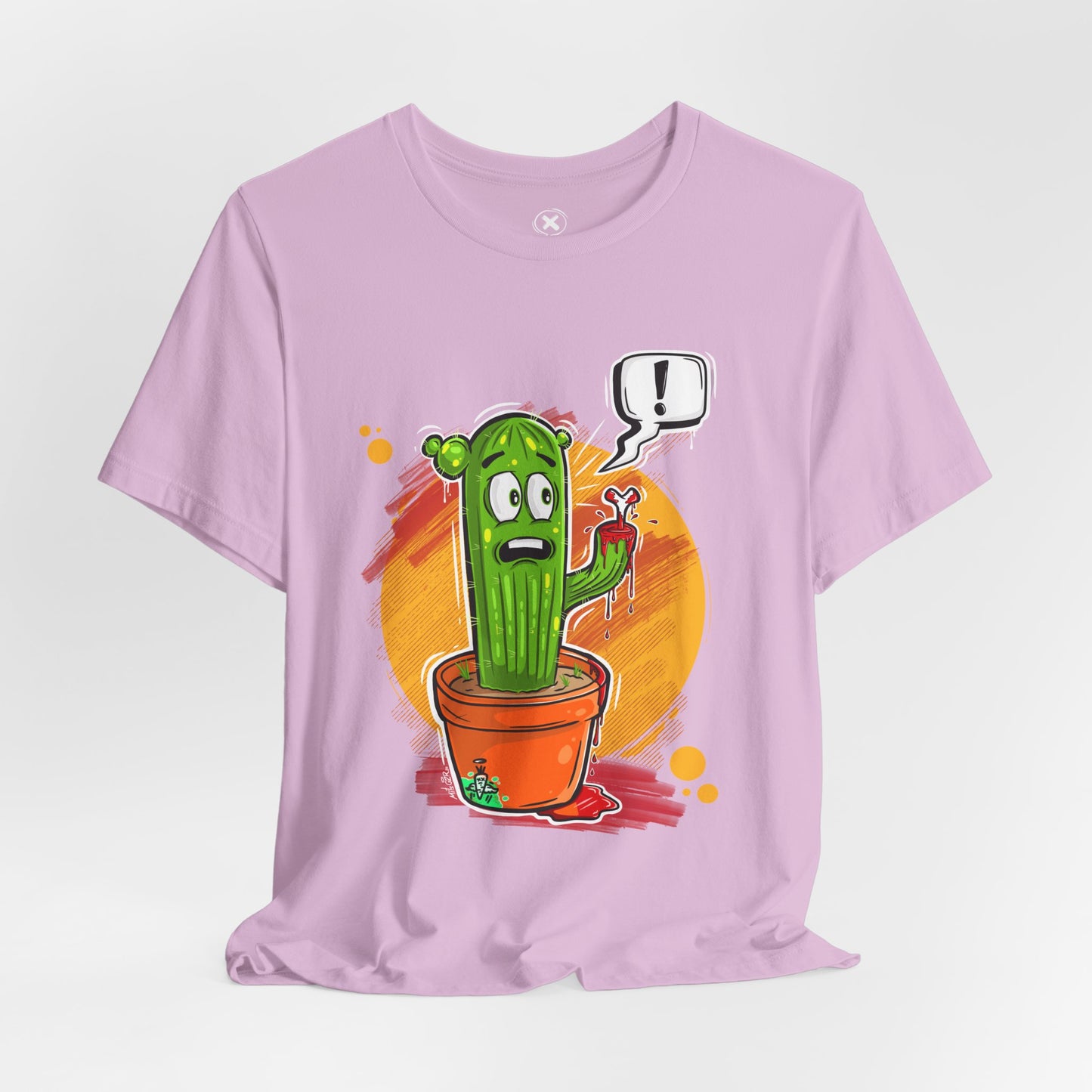 Bloody Cactus | Unisex Shirt | Streetwear | Cartoon Graphic Tee | Funny Gift