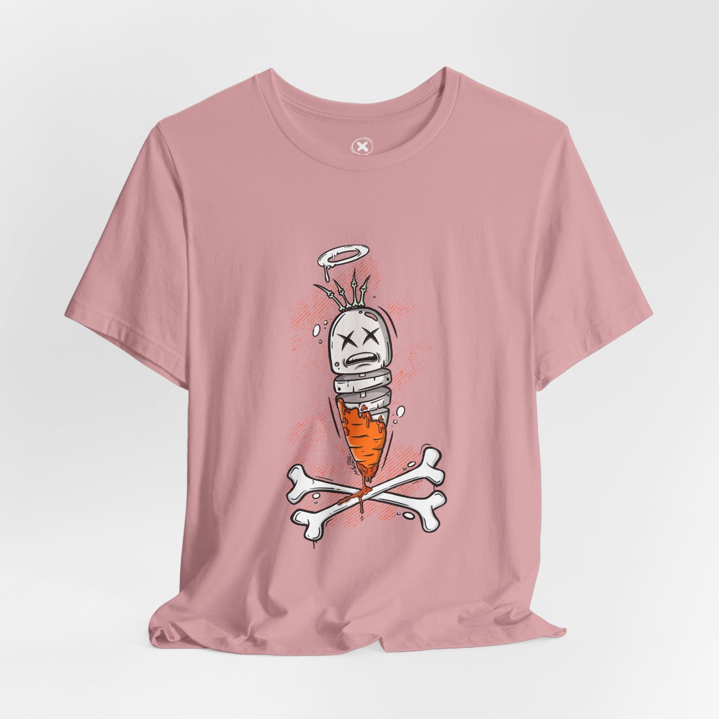 Skeleton Carrot | Unisex Shirt | Streetwear | Cartoon Graphic Tee | Funny Gift