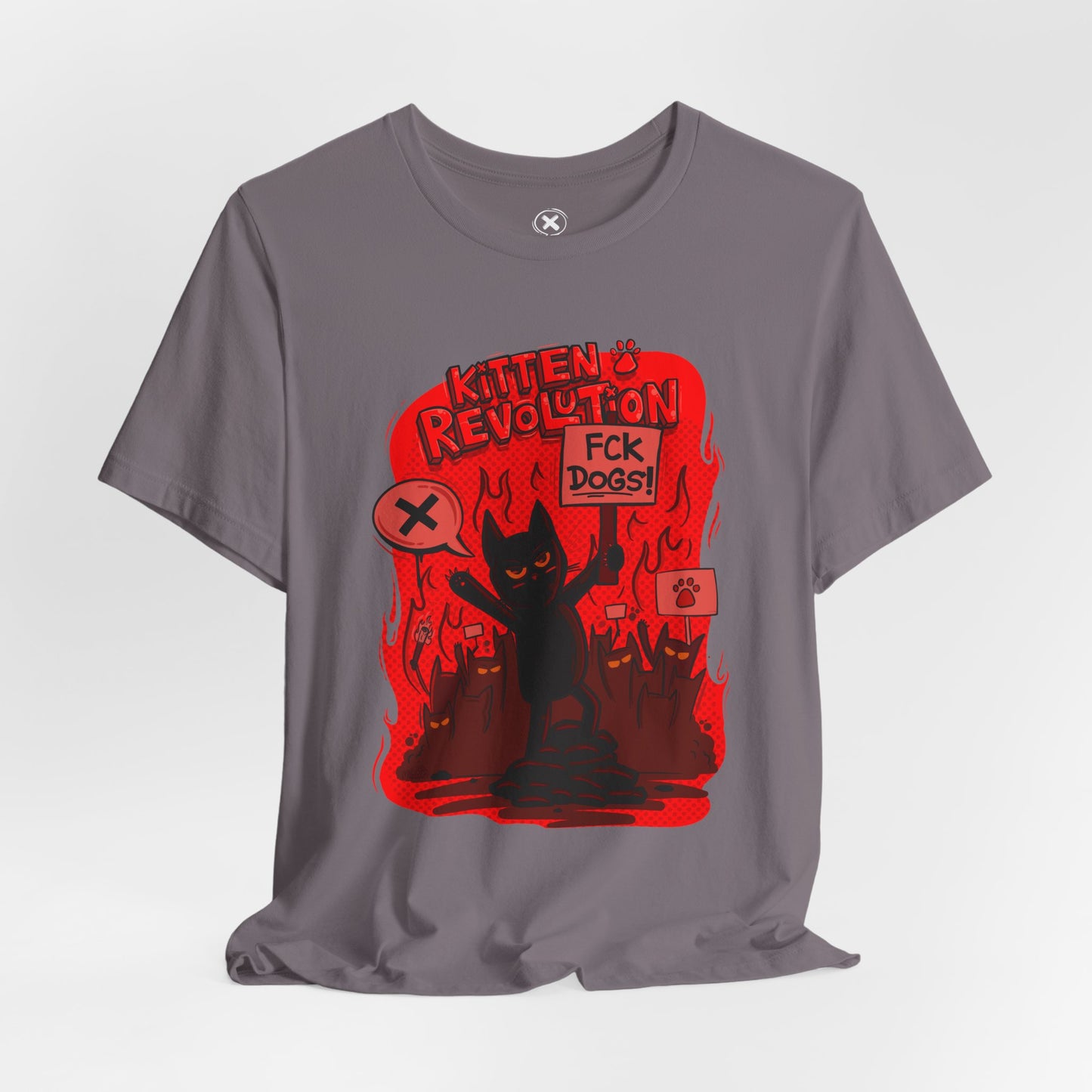 Kitten Revolution | Unisex Shirt | Streetwear | Cartoon Graphic Tee | Funny Gift