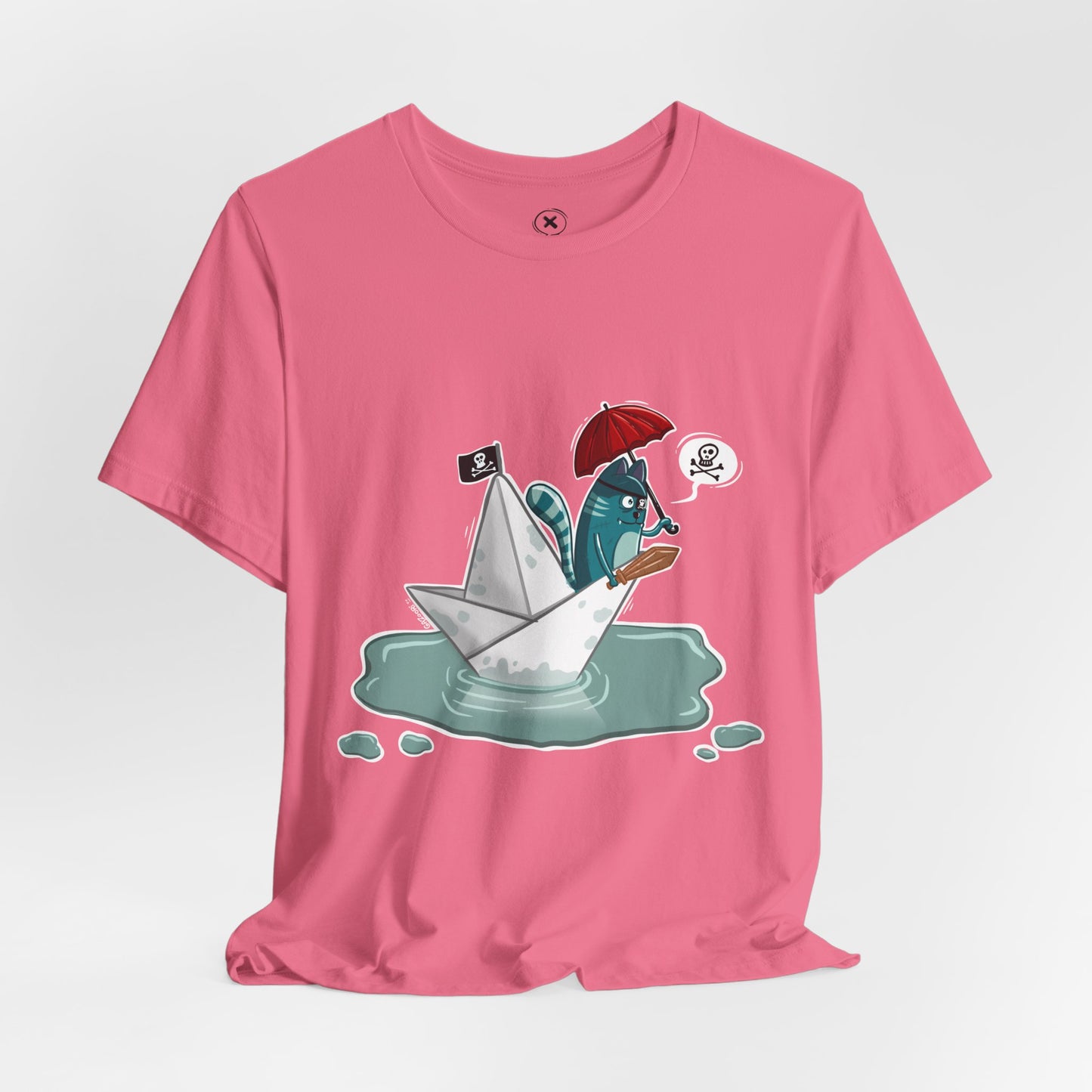 Pirate Cat unisex shirt | Funny Cat Shirt | Cartoon Adventure Tee | Streetwear Style | Gift for Friends