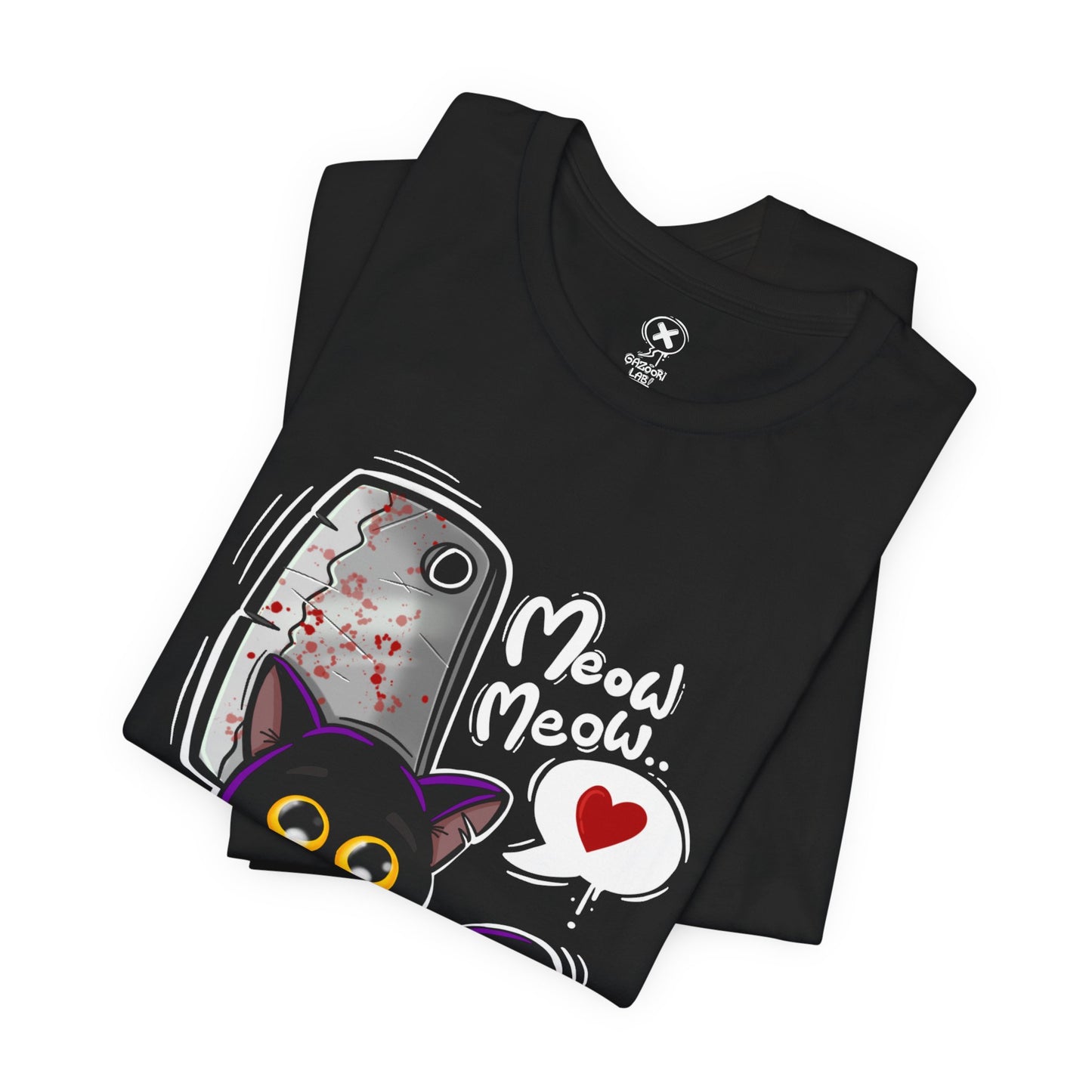 Killer Cute Cat | Unisex Shirt | Streetwear | Cartoon Graphic Tee | Funny Gift