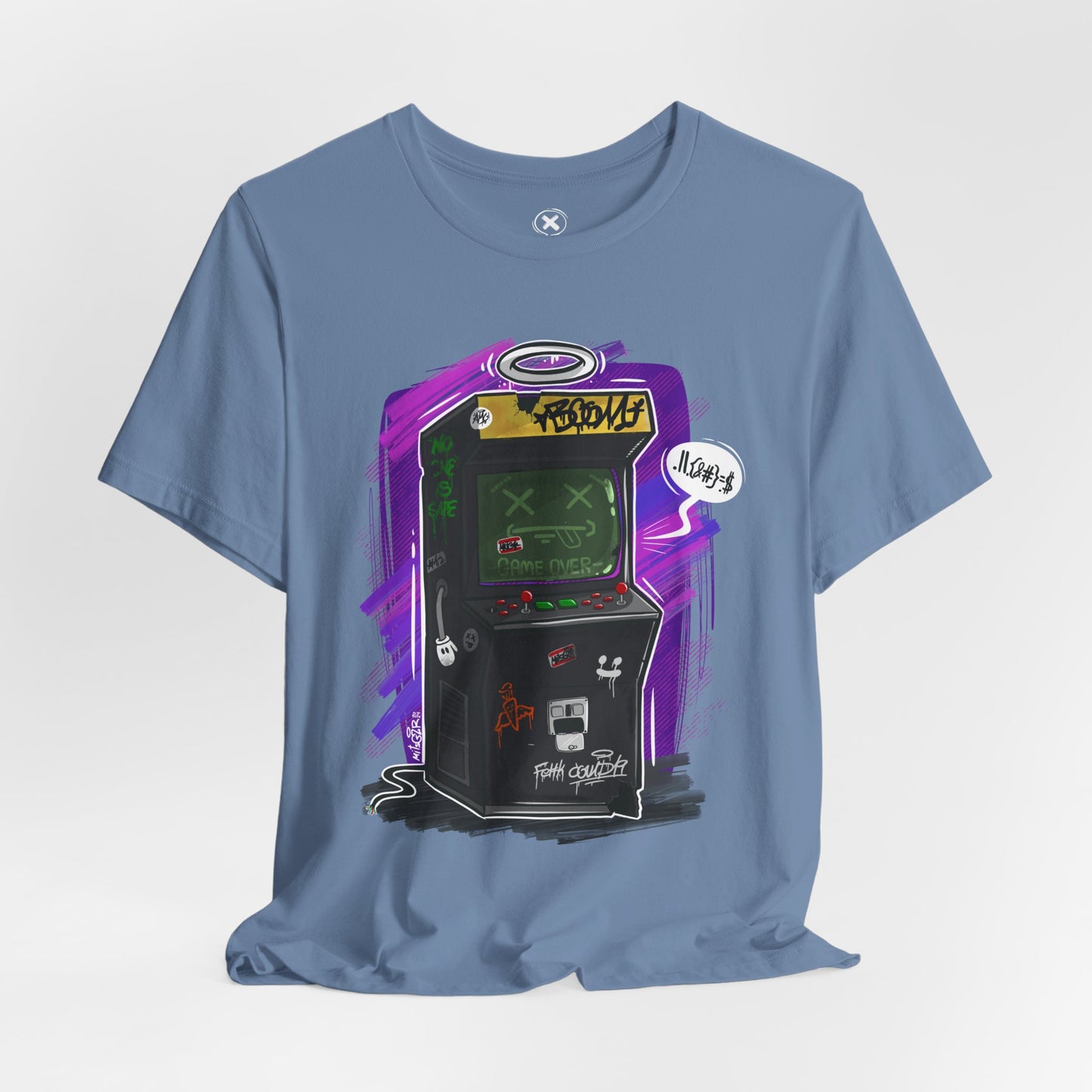 rcade Machine | Unisex Shirt | Streetwear | Cartoon Graphic Tee | Funny Gift