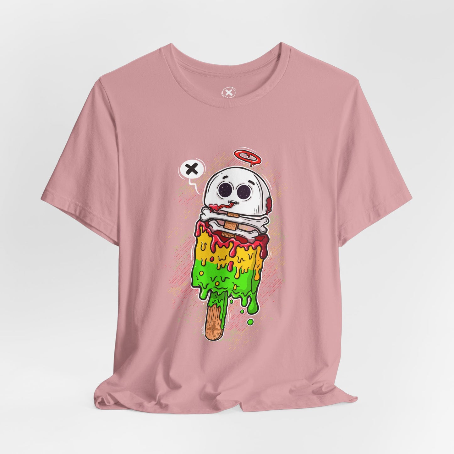 Melting Skull Popsicle | Unisex Shirt | Streetwear | Cartoon Graphic Tee | Funny Gift