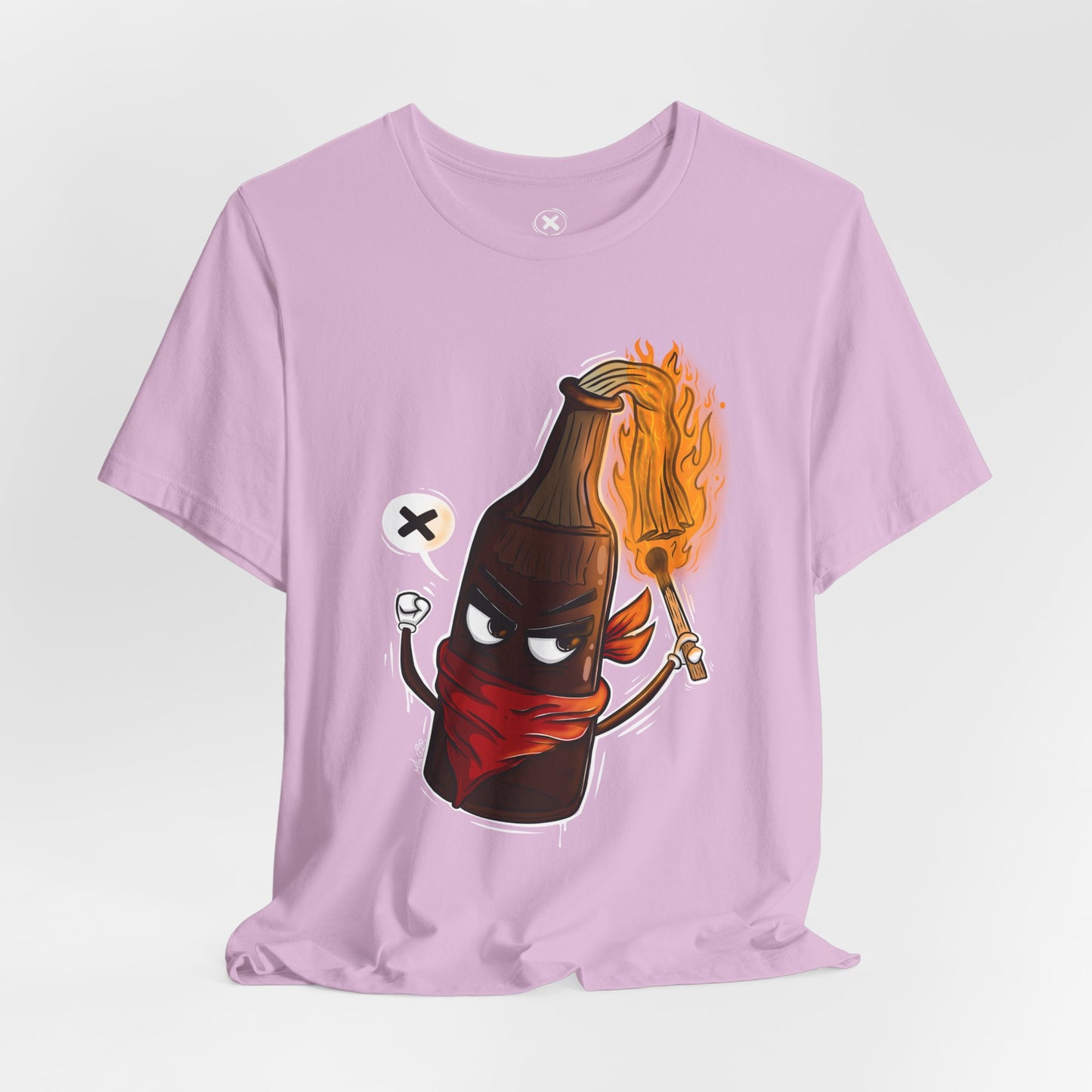 Molotov Spirit | Unisex Shirt | Streetwear | Cartoon Graphic Tee | Funny Gift