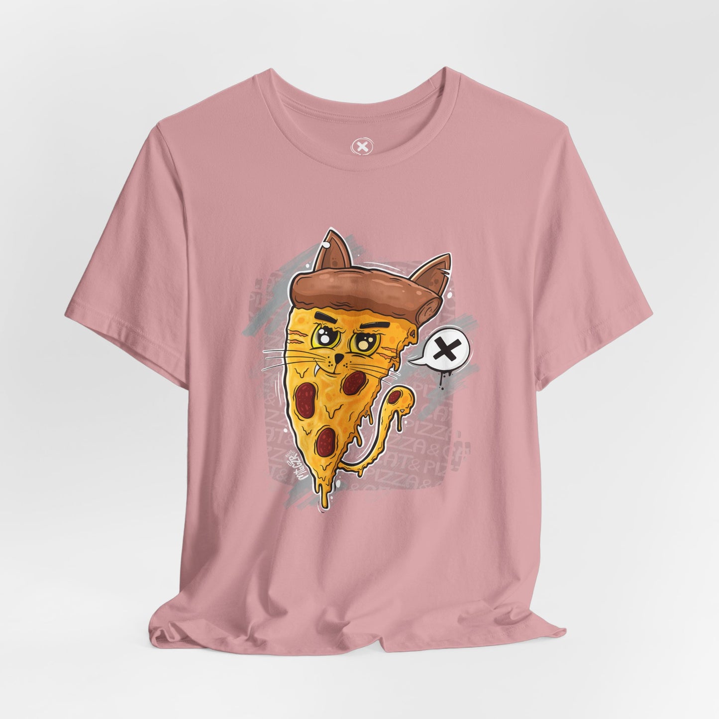 Pizza Cat | Funny Cat Shirt | Cartoon Pizza Tee | Streetwear Style | Gift for Friends