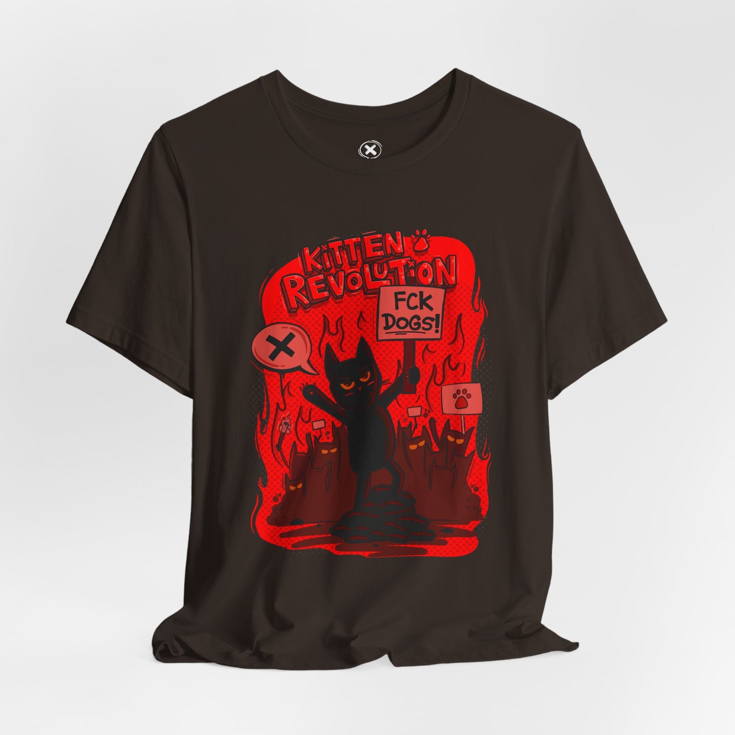 Kitten Revolution | Unisex Shirt | Streetwear | Cartoon Graphic Tee | Funny Gift