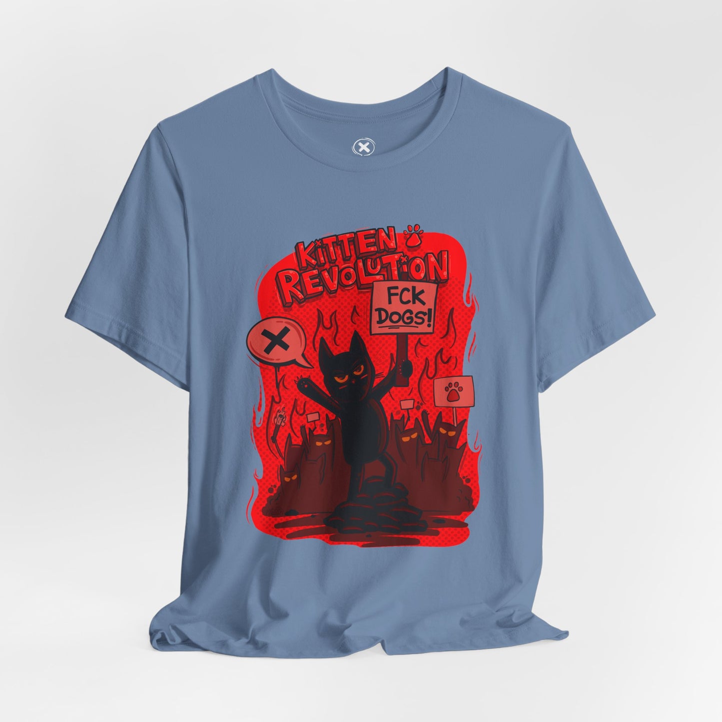Kitten Revolution | Unisex Shirt | Streetwear | Cartoon Graphic Tee | Funny Gift