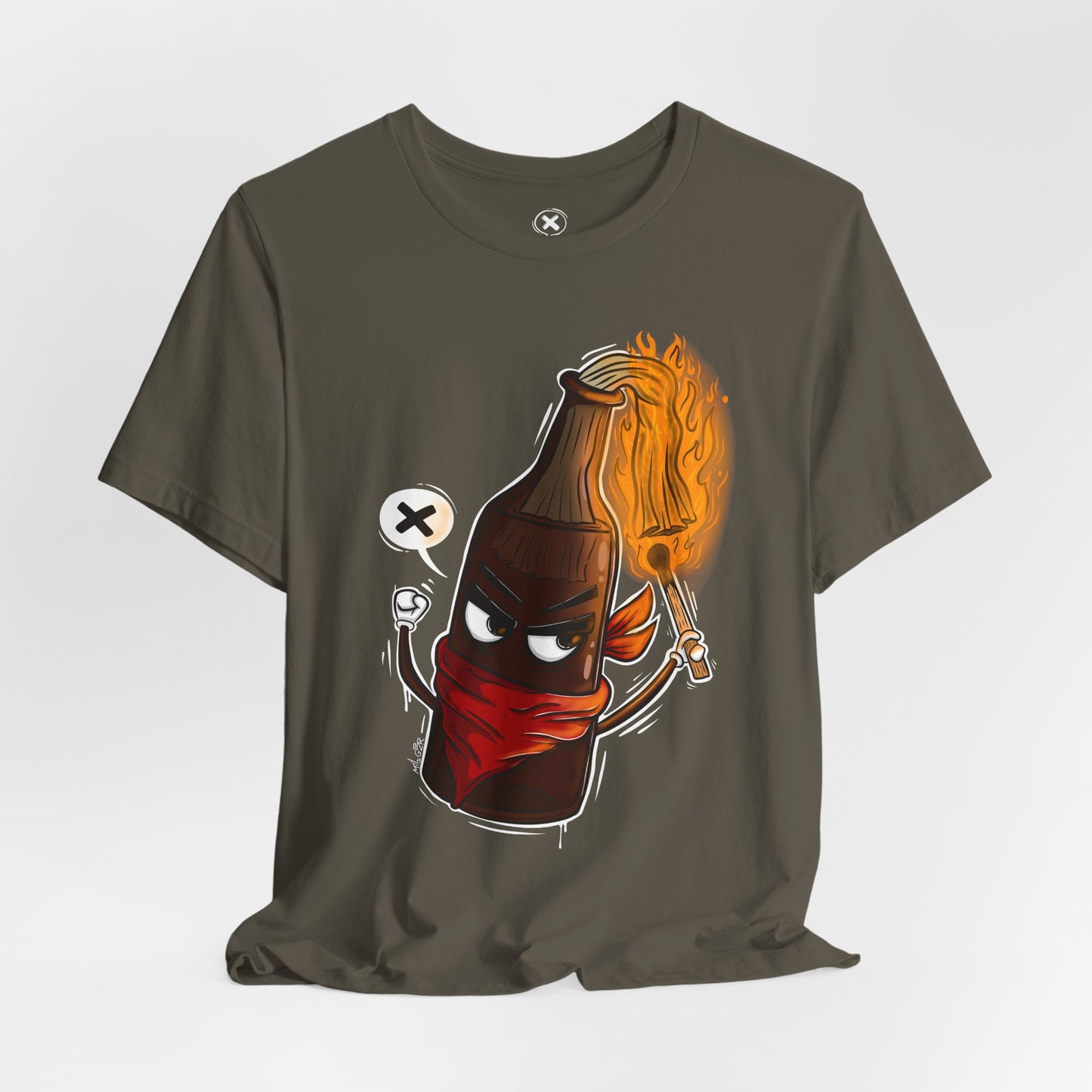 Molotov Mood Tee | Funny Graphic Tee | Streetwear Style | Gift for Friends