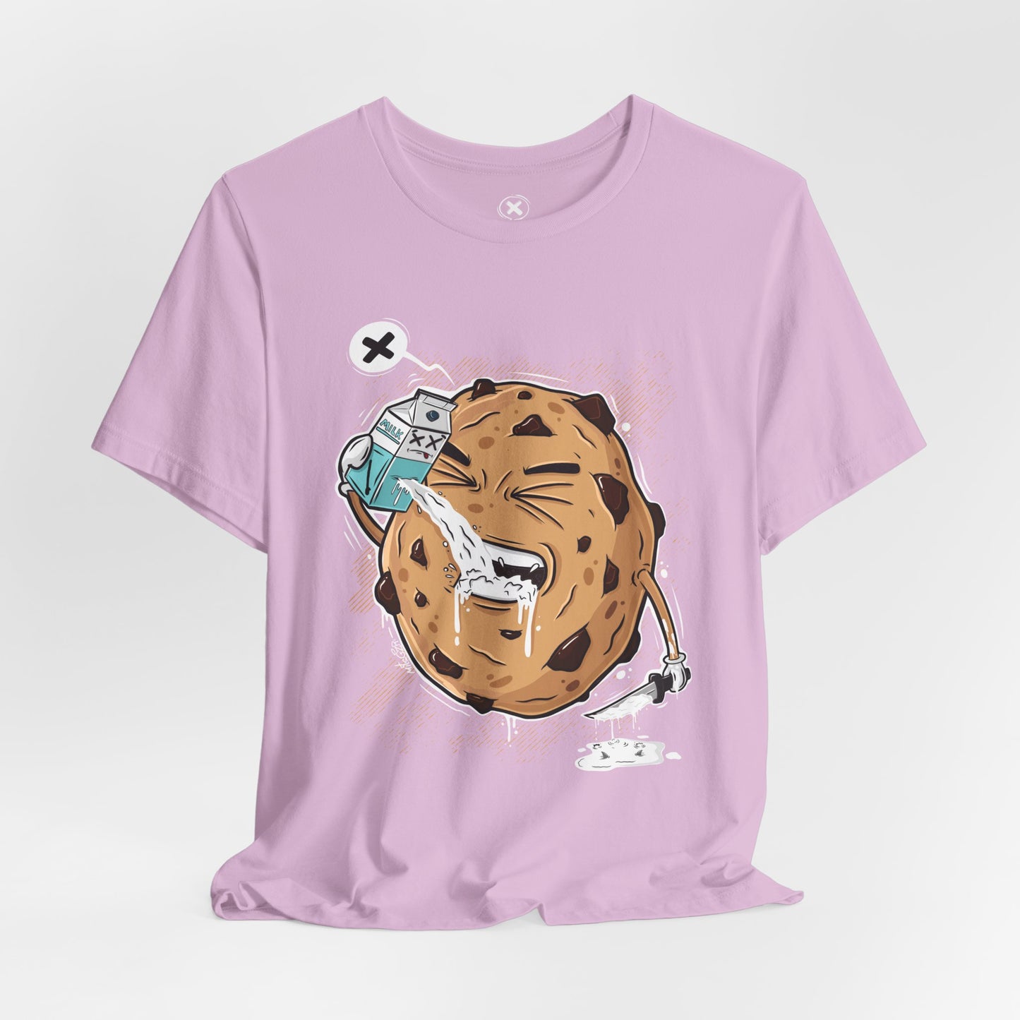 Milk & Cookie Chaos | Unisex Shirt | Streetwear | Cartoon Graphic Tee | Funny Gift
