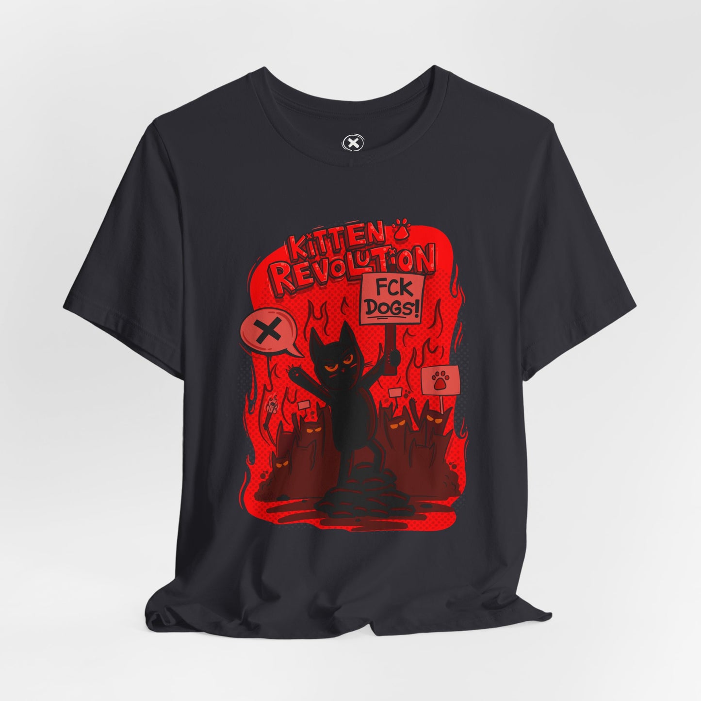 Kitten Revolution | Unisex Shirt | Streetwear | Cartoon Graphic Tee | Funny Gift