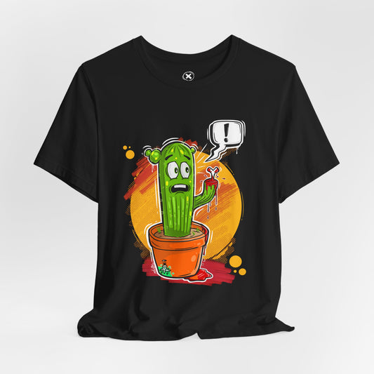 Bloody Cactus | Unisex Shirt | Streetwear | Cartoon Graphic Tee | Funny Gift