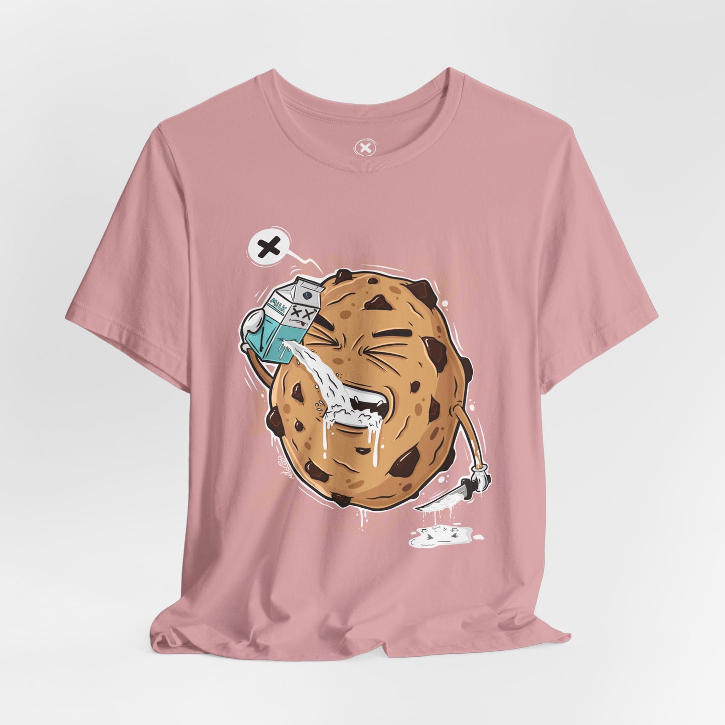 Milk & Cookie Chaos | Unisex Shirt | Streetwear | Cartoon Graphic Tee | Funny Gift