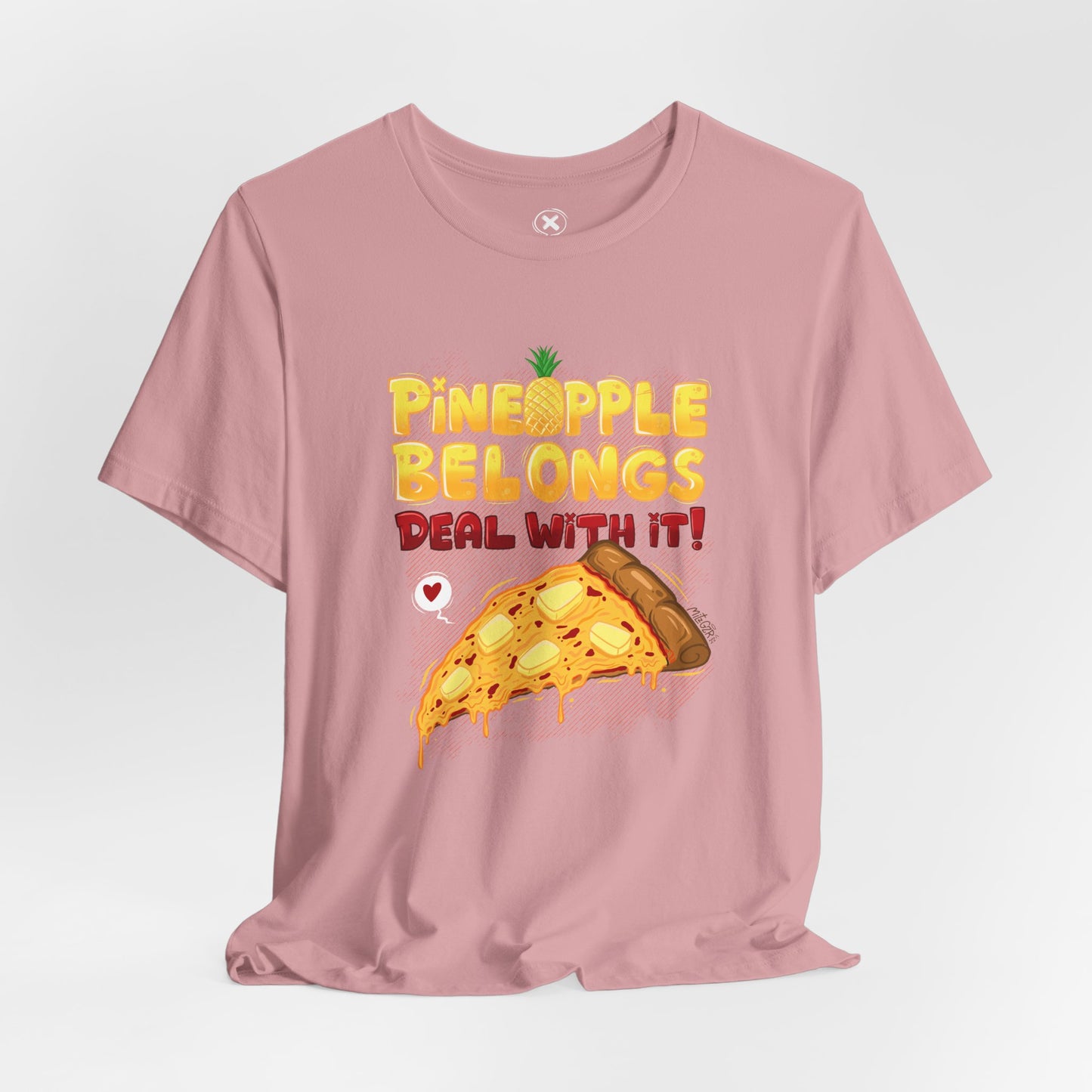 Pineapple Pizza Lovers | Unisex Shirt | Streetwear | Cartoon Graphic Tee | Funny Gift