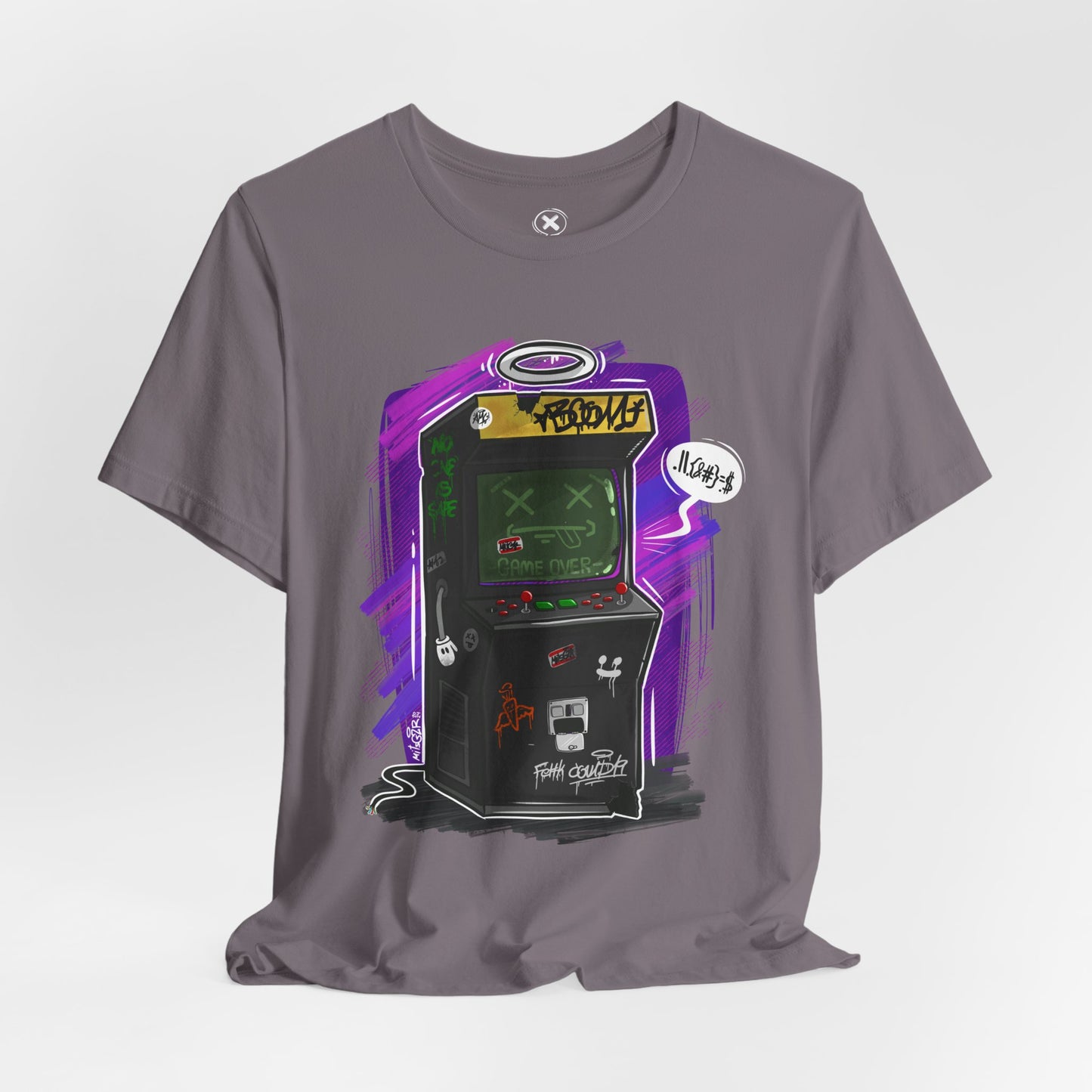 rcade Machine | Unisex Shirt | Streetwear | Cartoon Graphic Tee | Funny Gift