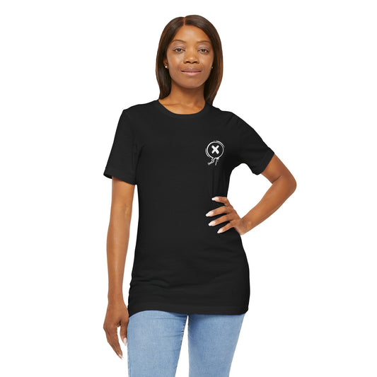 Pineapple Belongs | pizza shirt | funny back print tee | cartoon food T-shirt | unisex streetwear