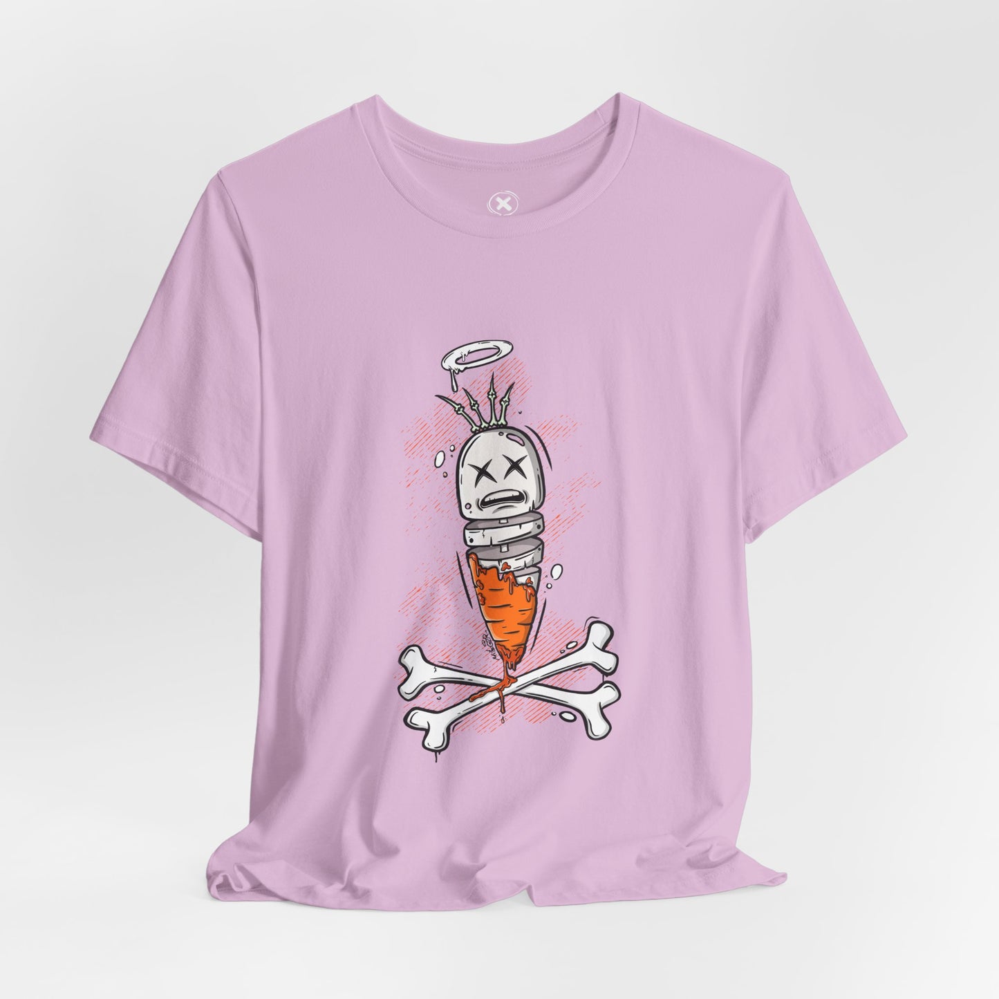 Skeleton Carrot | Unisex Shirt | Streetwear | Cartoon Graphic Tee | Funny Gift