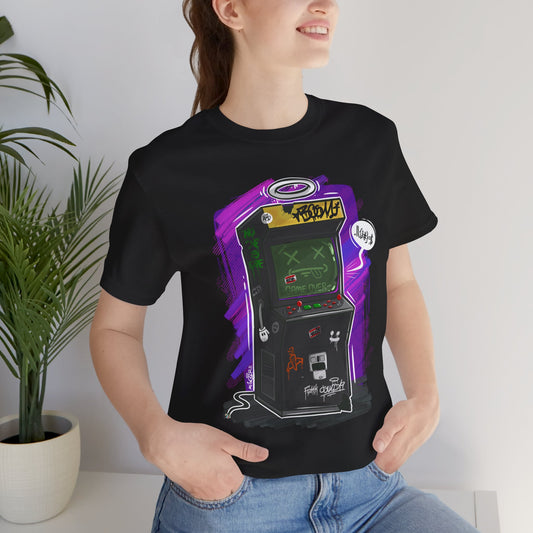 rcade Machine | Unisex Shirt | Streetwear | Cartoon Graphic Tee | Funny Gift
