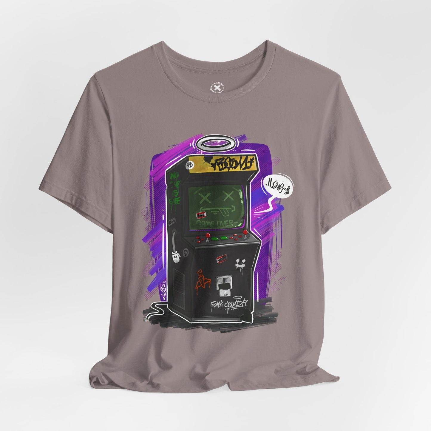 rcade Machine | Unisex Shirt | Streetwear | Cartoon Graphic Tee | Funny Gift