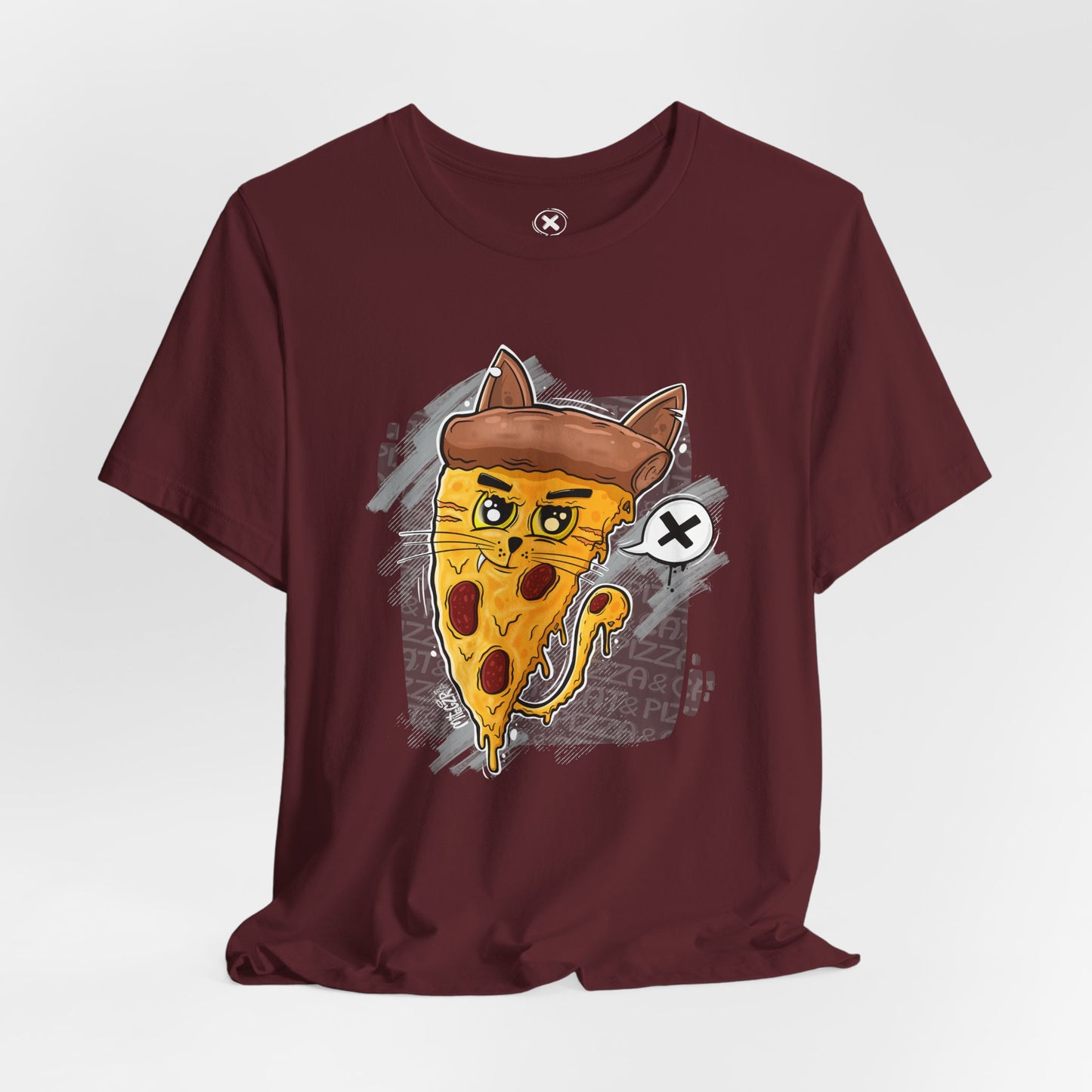 Pizza Cat | Funny Cat Shirt | Cartoon Pizza Tee | Streetwear Style | Gift for Friends