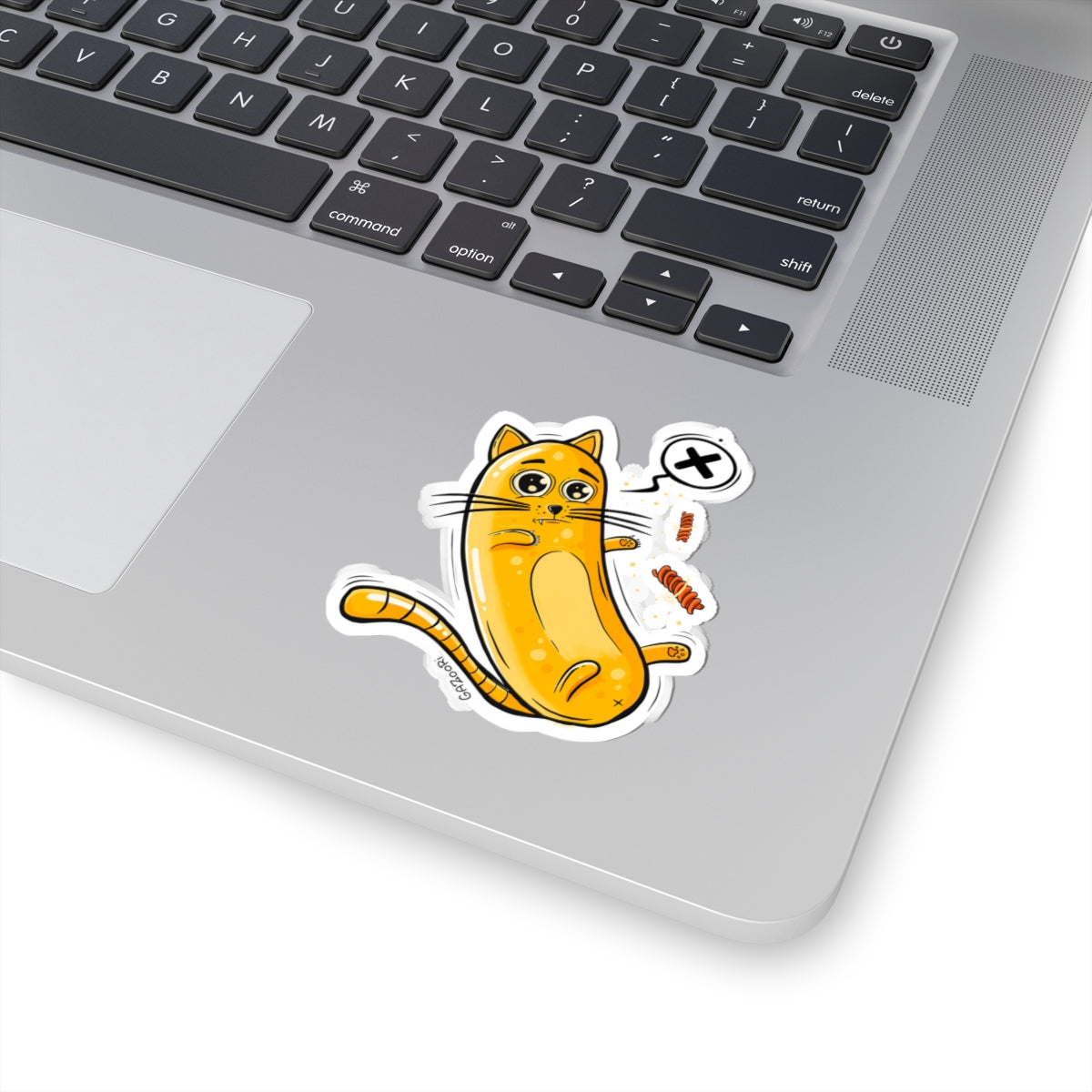 Bamba Cat Sticker | Funny Vinyl Sticker | Cartoon Laptop Decal | Street Art Style Accessory