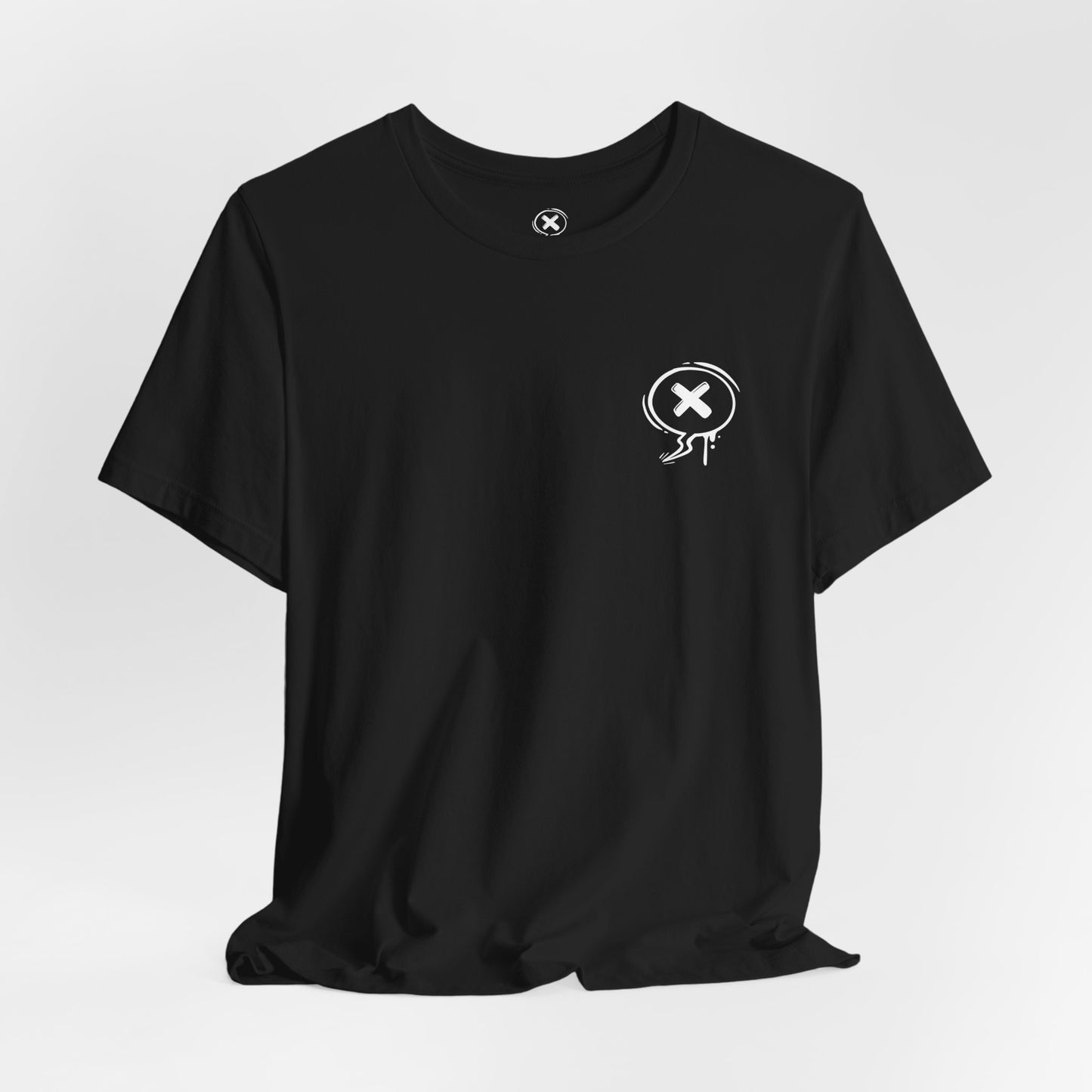 Skate or Drip | back print shirt | funny cartoon tee | unisex streetwear | weird graphic T-shirt