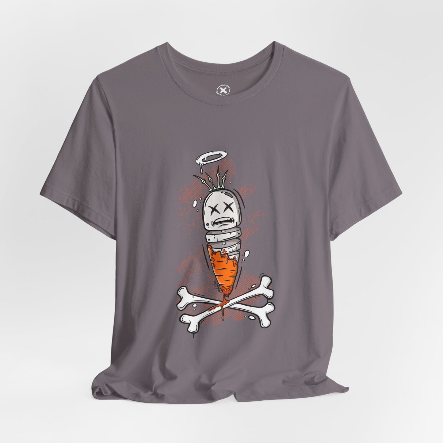 Skeleton Carrot | Unisex Shirt | Streetwear | Cartoon Graphic Tee | Funny Gift
