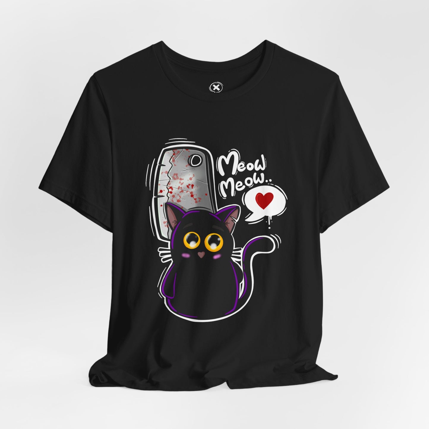 Killer Cute Cat | Unisex Shirt | Streetwear | Cartoon Graphic Tee | Funny Gift