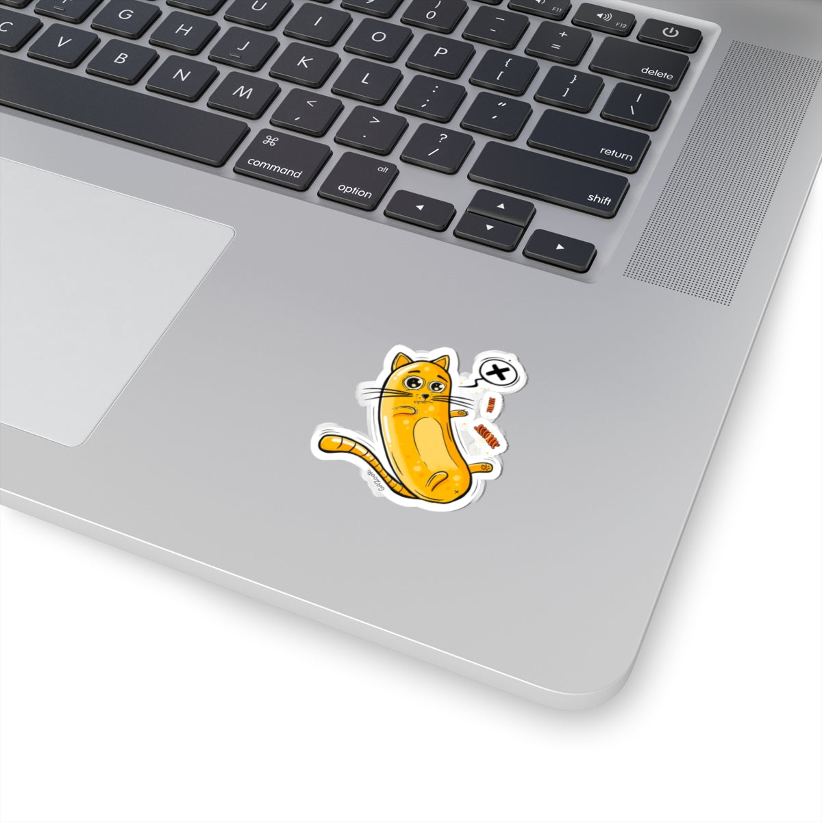 Bamba Cat Sticker | Funny Vinyl Sticker | Cartoon Laptop Decal | Street Art Style Accessory