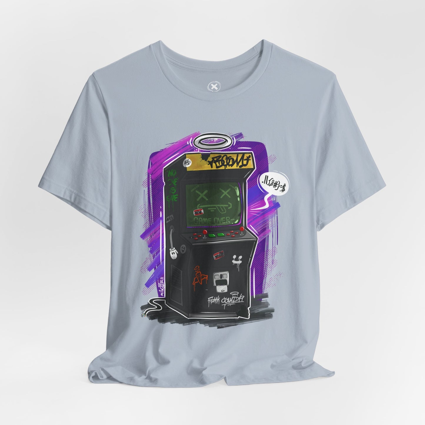 rcade Machine | Unisex Shirt | Streetwear | Cartoon Graphic Tee | Funny Gift