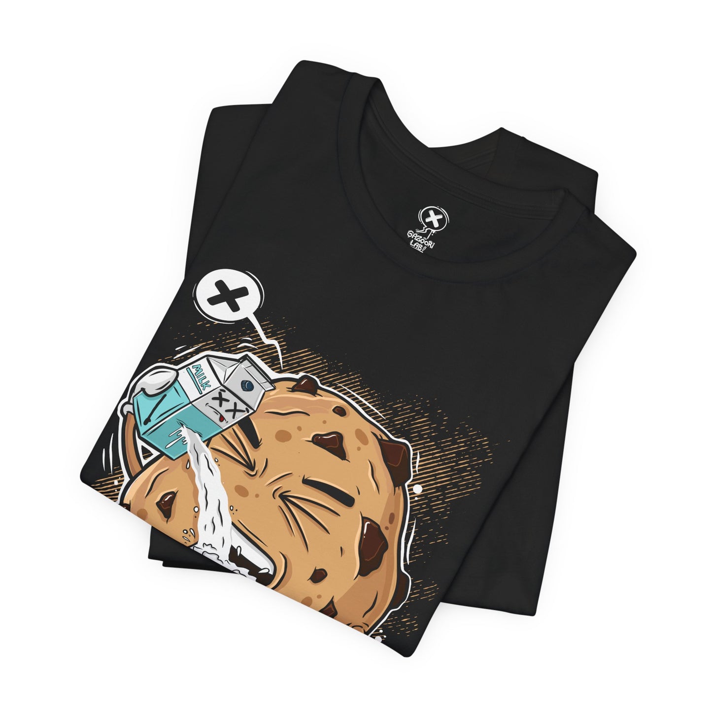 Milk & Cookie Chaos | Unisex Shirt | Streetwear | Cartoon Graphic Tee | Funny Gift