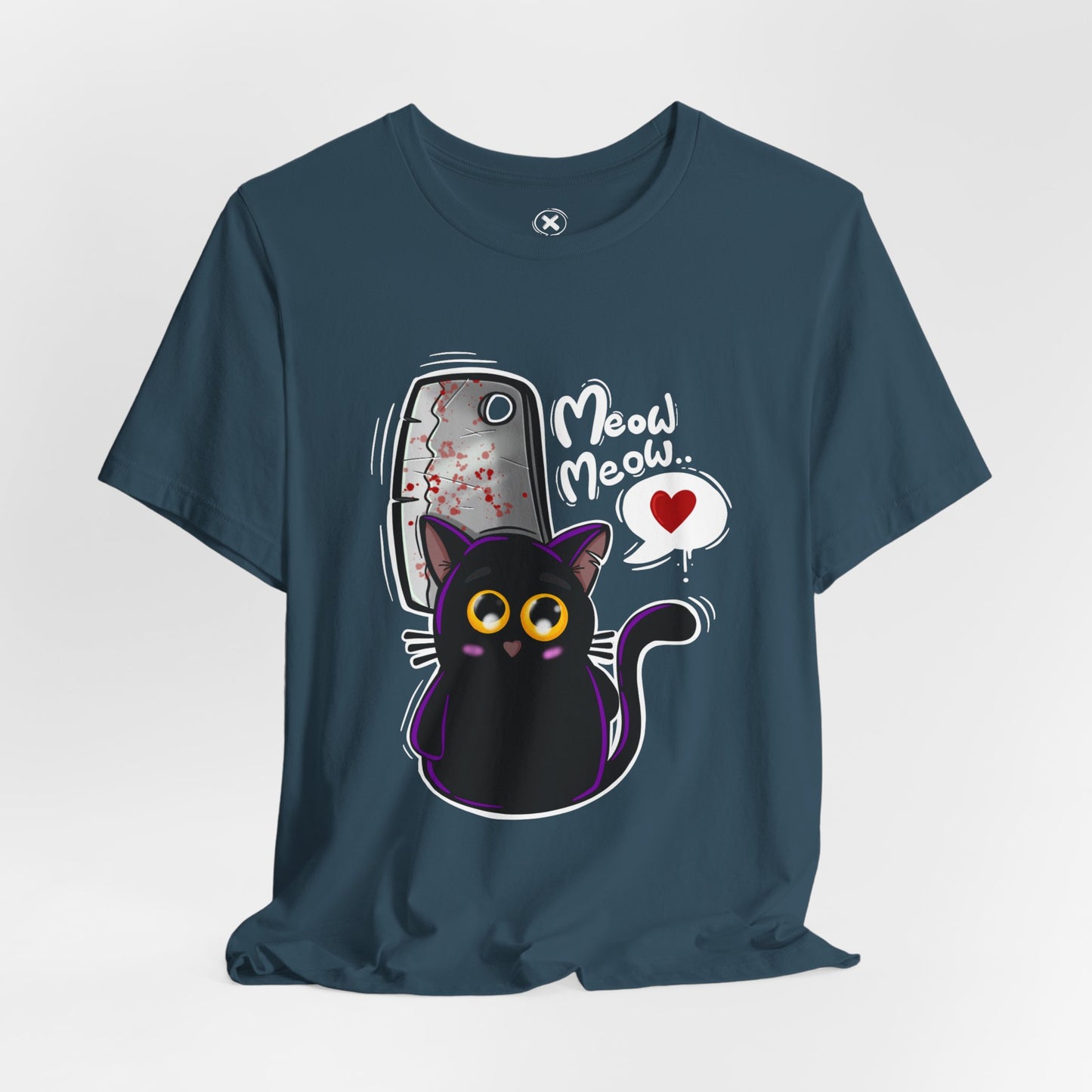 Killer Cute Cat | Unisex Shirt | Streetwear | Cartoon Graphic Tee | Funny Gift