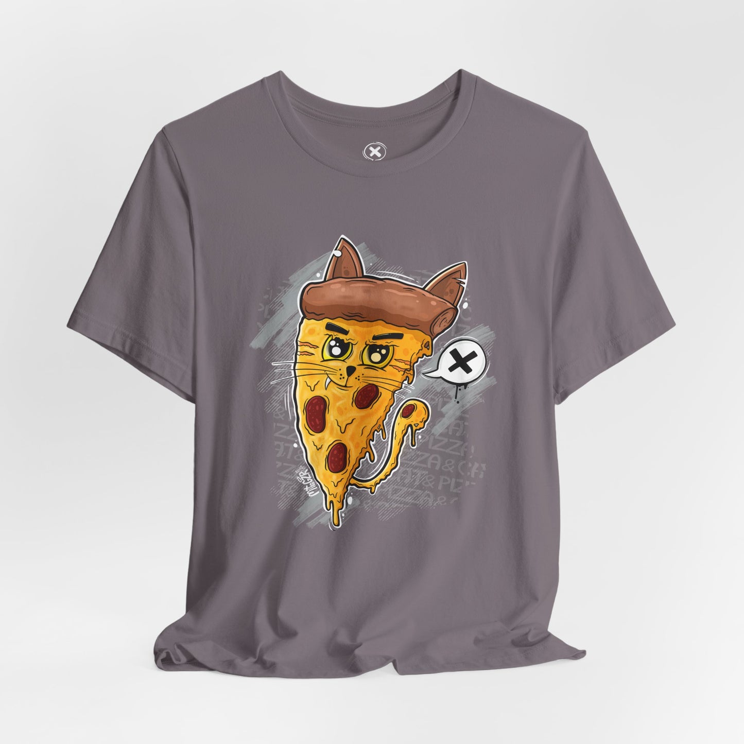 Pizza Cat | Funny Cat Shirt | Cartoon Pizza Tee | Streetwear Style | Gift for Friends